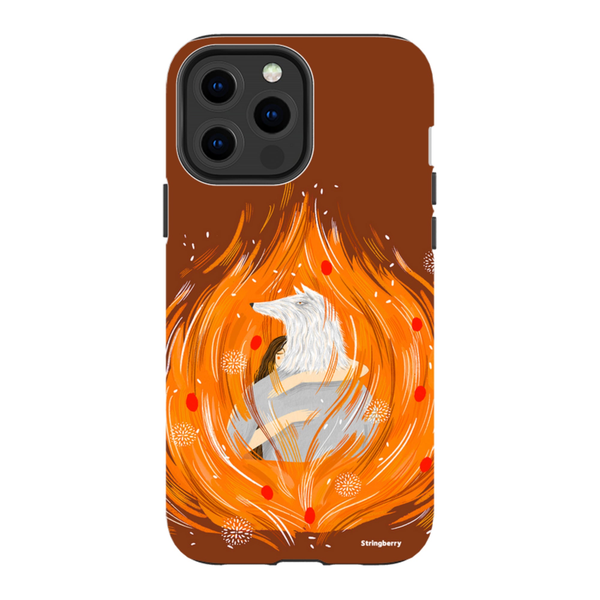 iPhone Tough Case - Fire Of Us By Madalina Andronic
