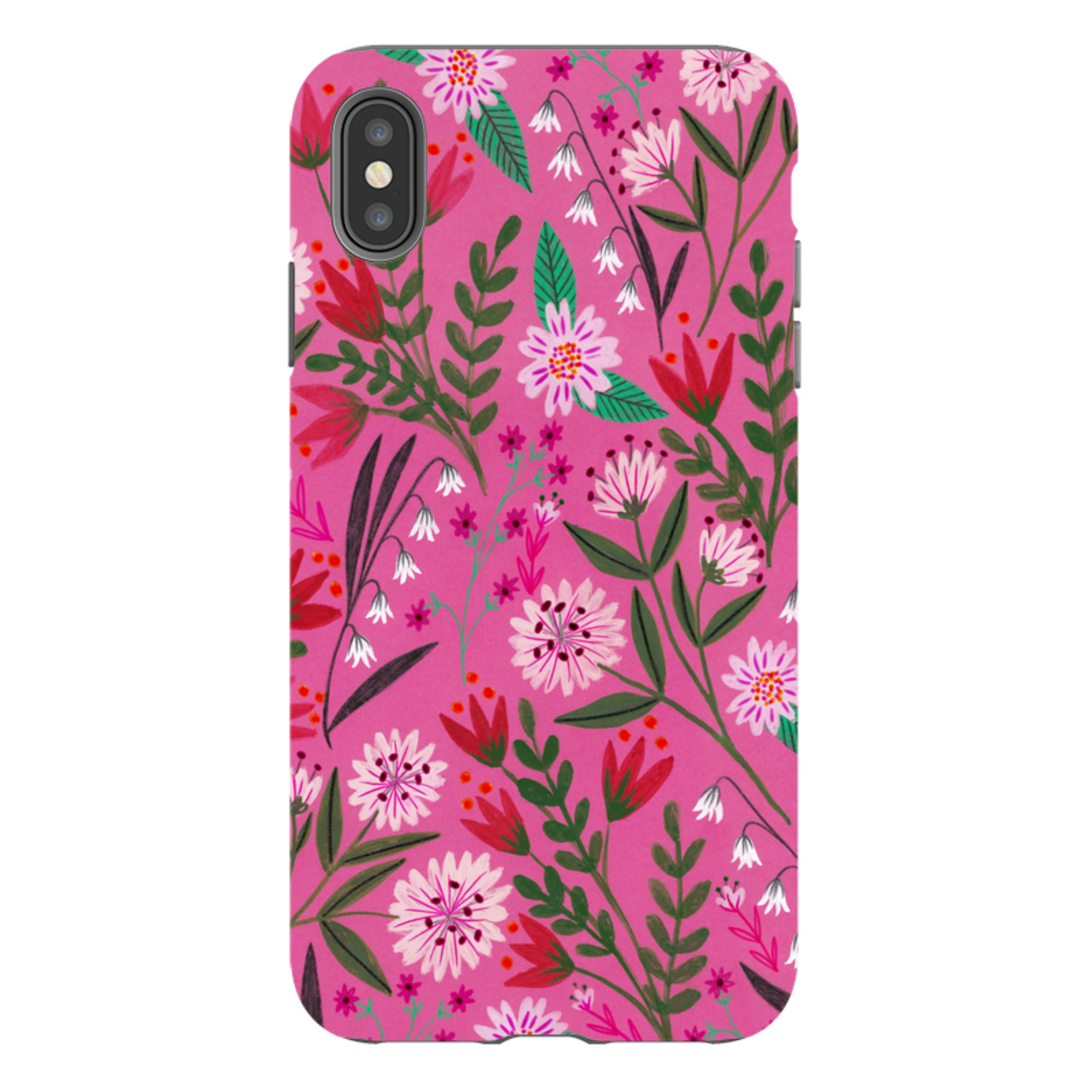 iPhone Tough Case - Pink Sunset By Lee Foster Wilson