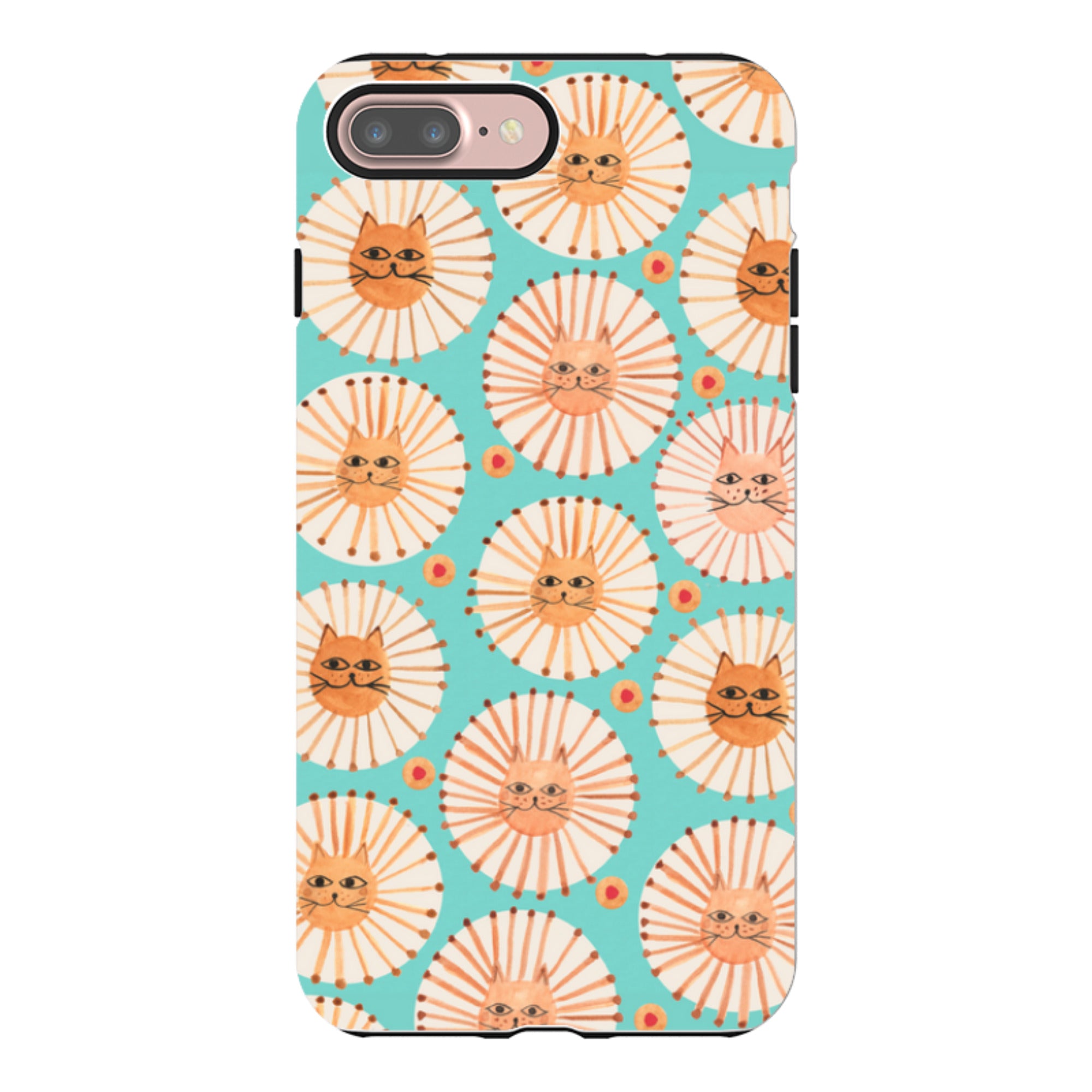 iPhone Tough Case - Wild Cats By Gabriela Larios