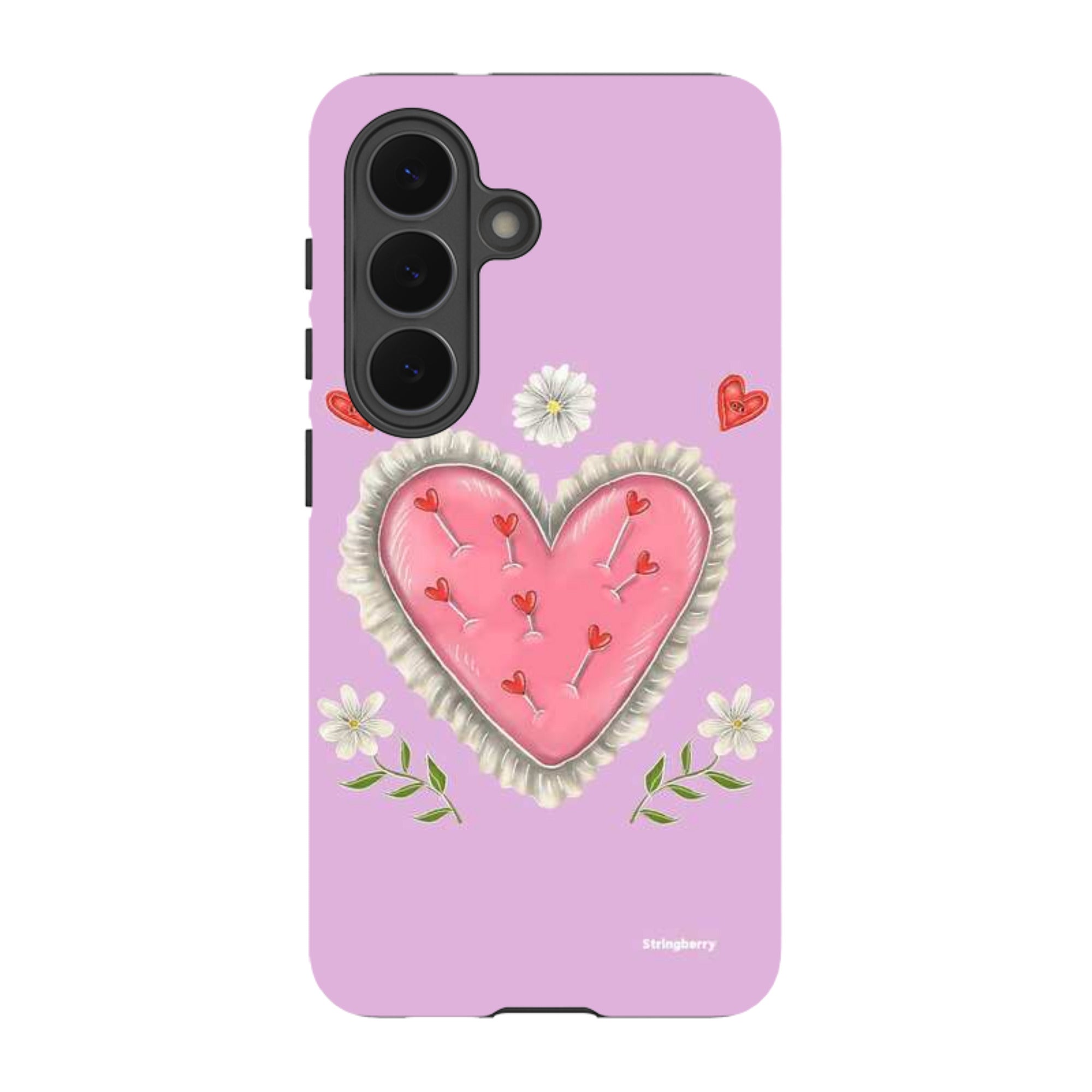 Samsung Tough Case - Heart Pin Cushion By Catherine Rowe