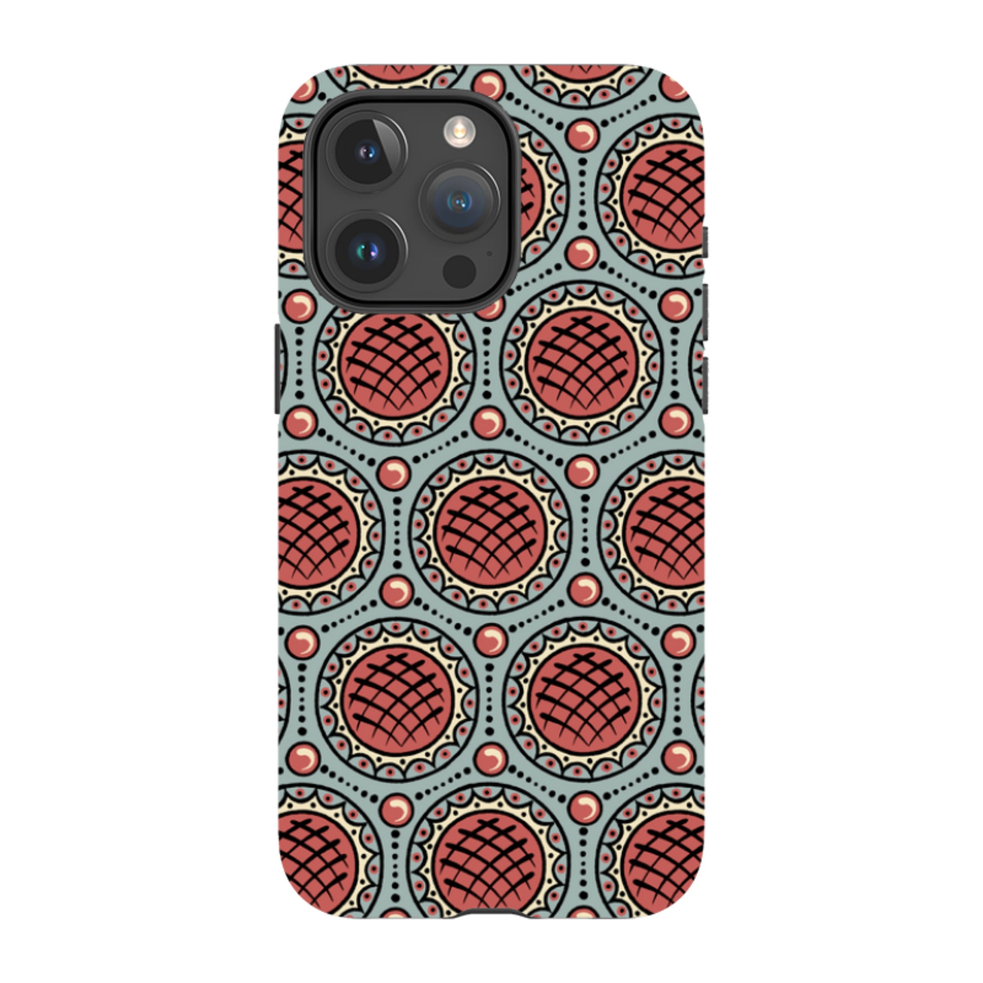iPhone Tough Case - Charleston Red By Cressida Bell