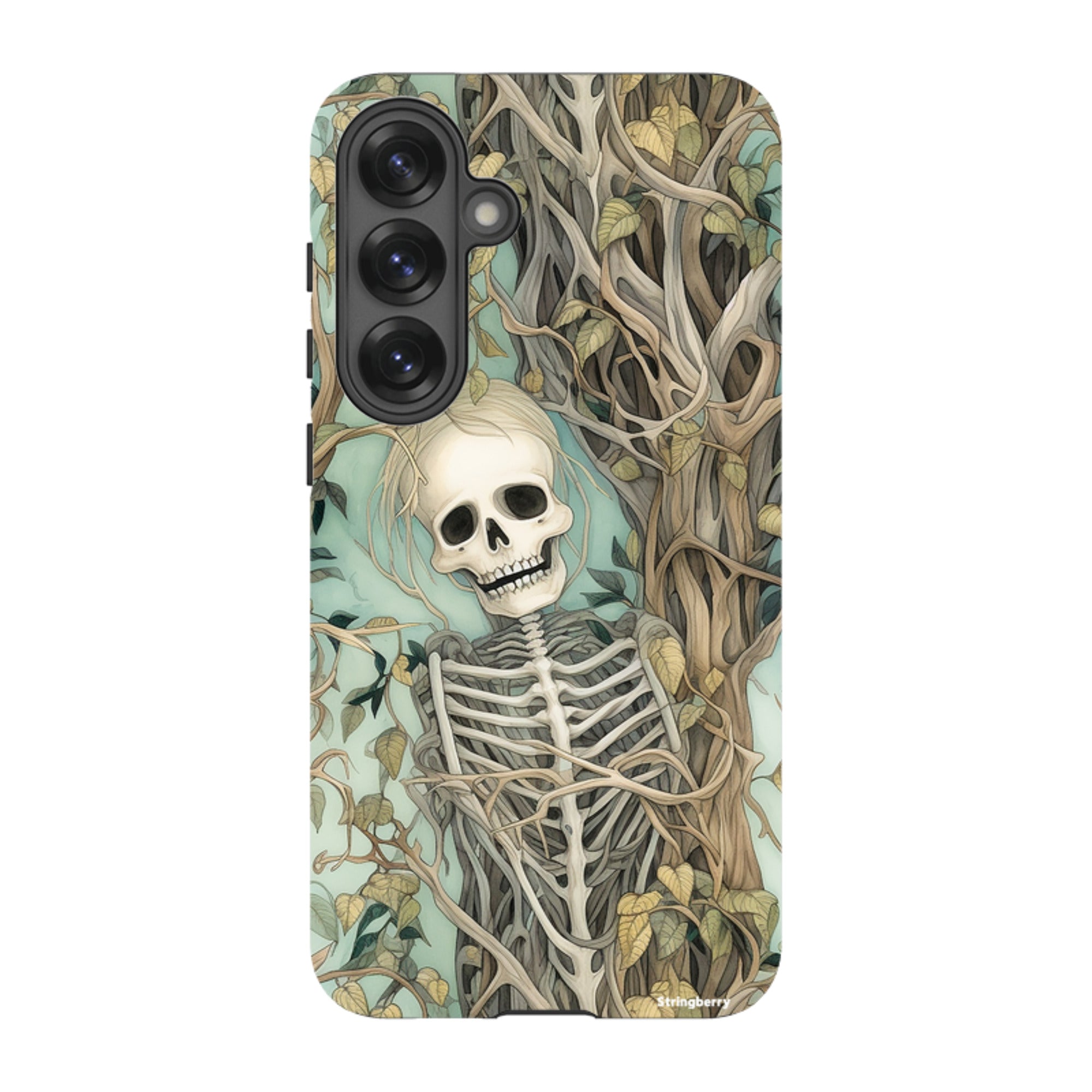 Samsung Tough Case - Skeletal Floral