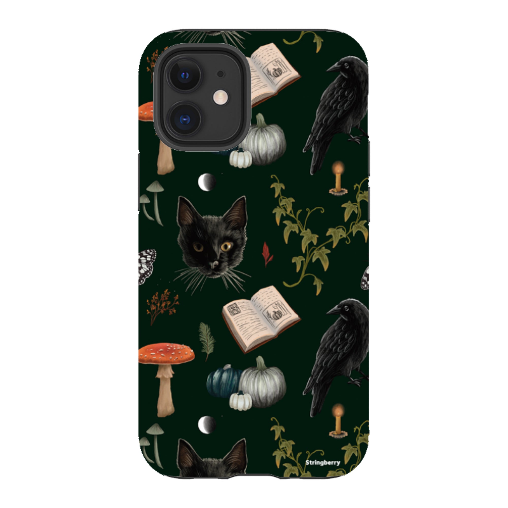 iPhone Tough Case - Halloween Pattern I By Anna Stead
