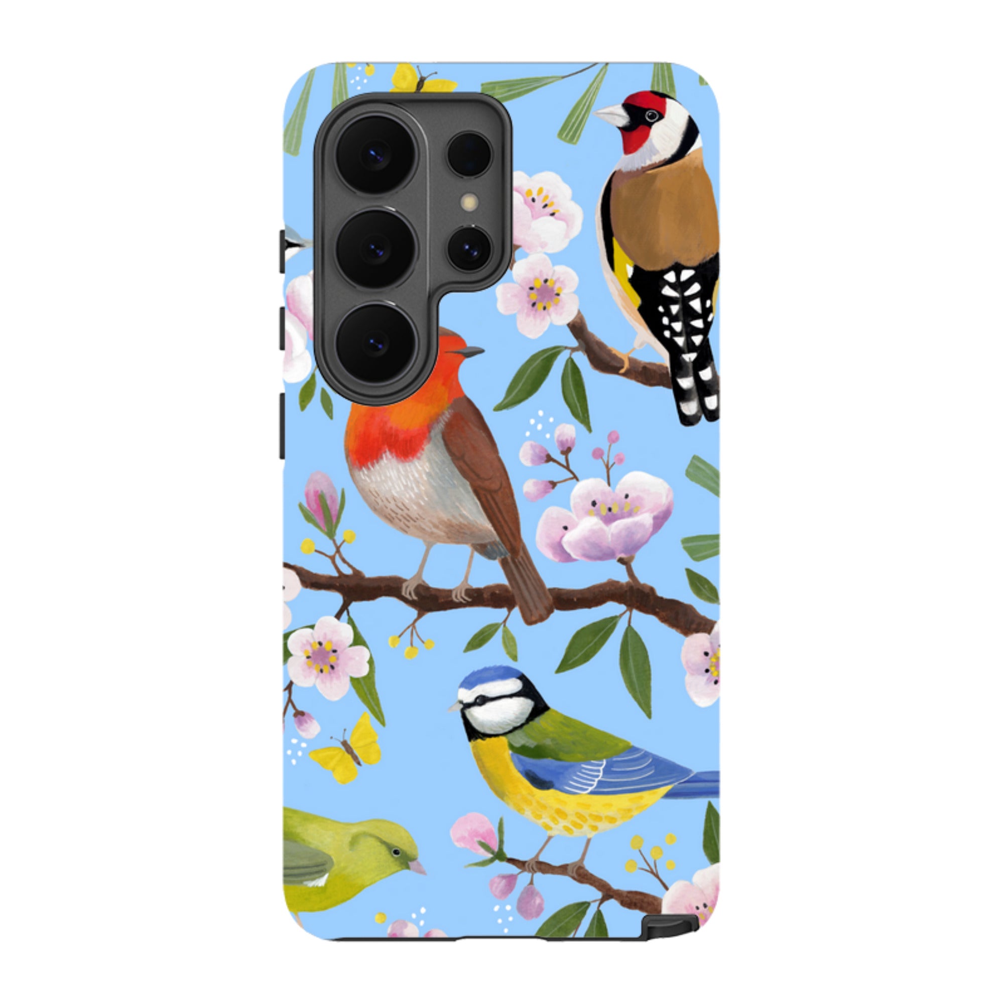 Samsung Tough Case - Garden Birds By Bex Parkin