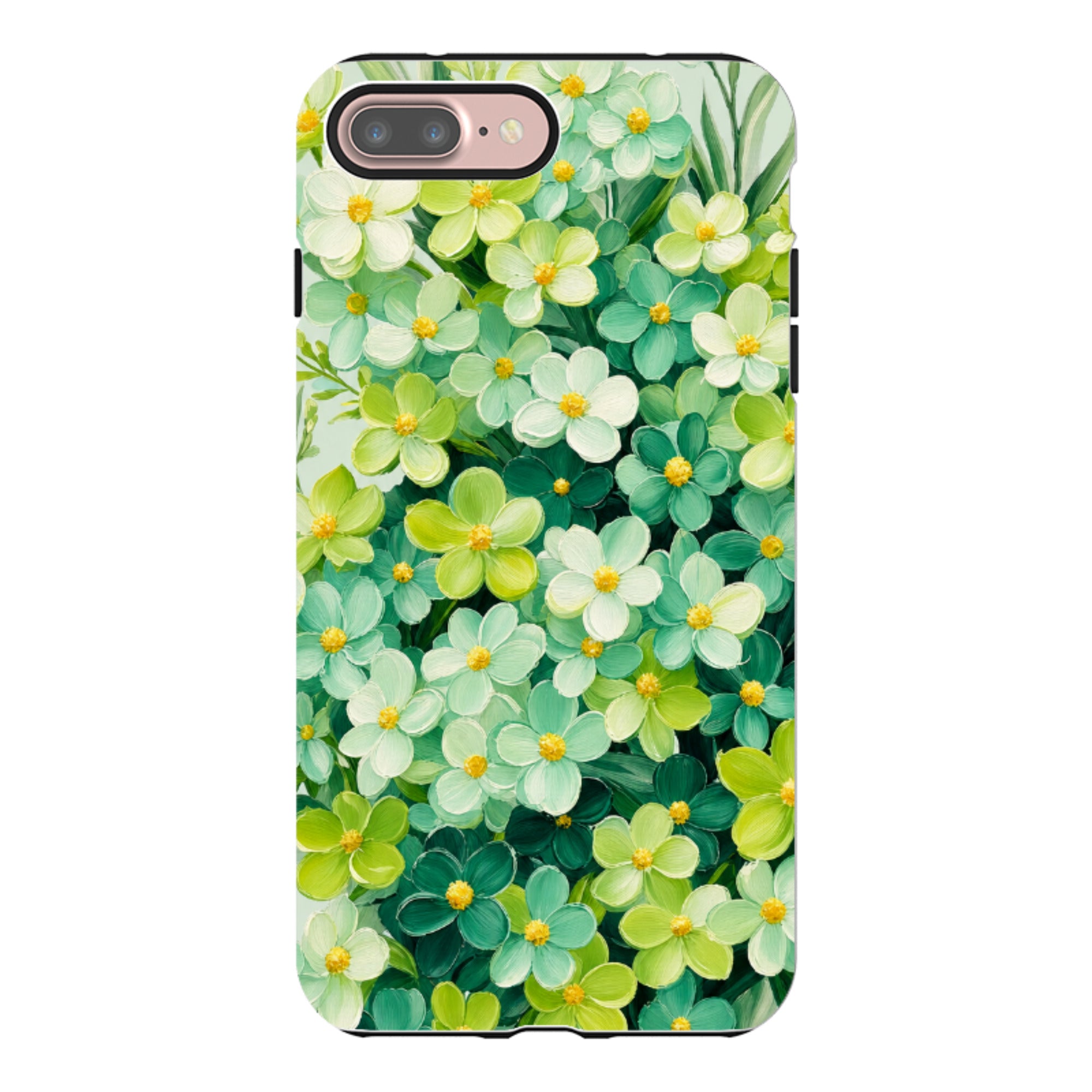 iPhone Tough Case - Sage Wildflower Floral