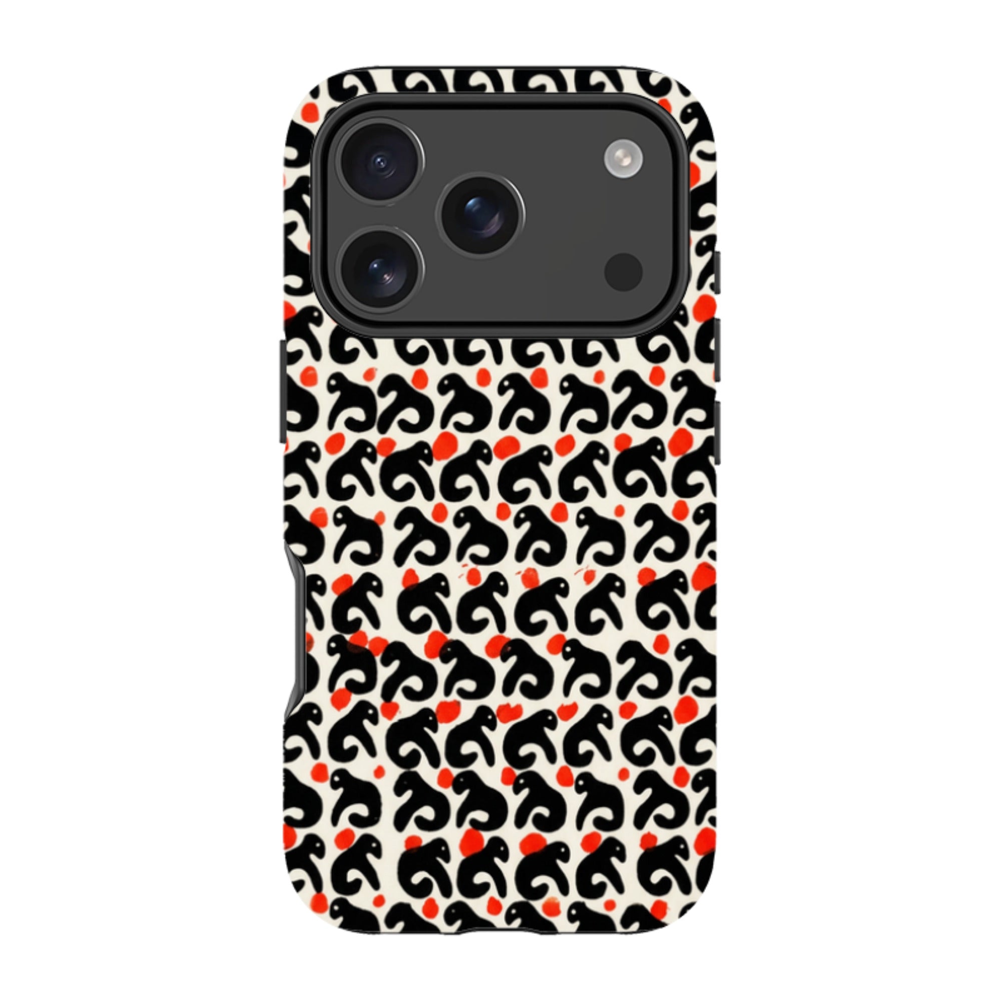 iPhone Tough Case - Abstract Cutouts