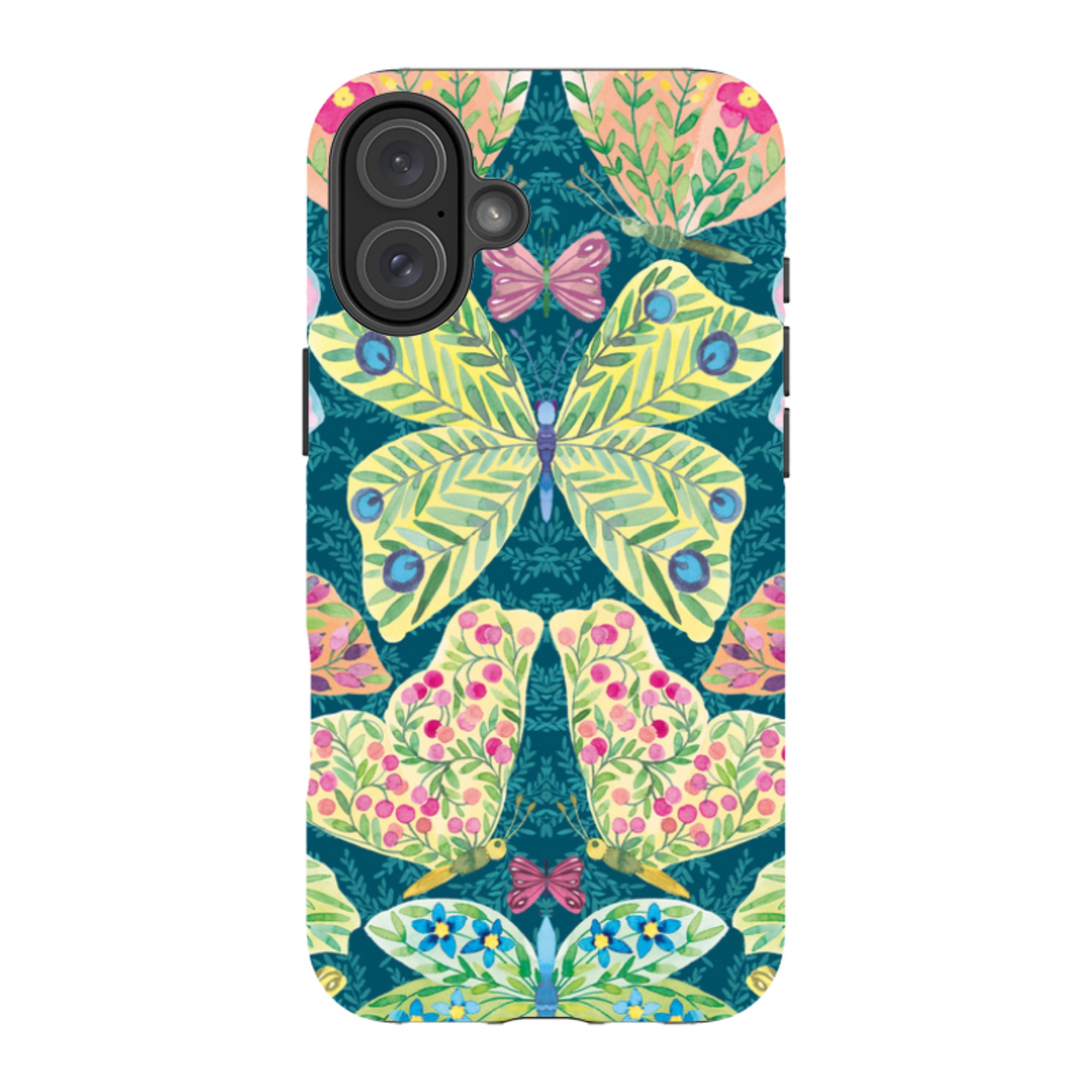 iPhone Tough Case - Butterflies By Elisabeth Haager