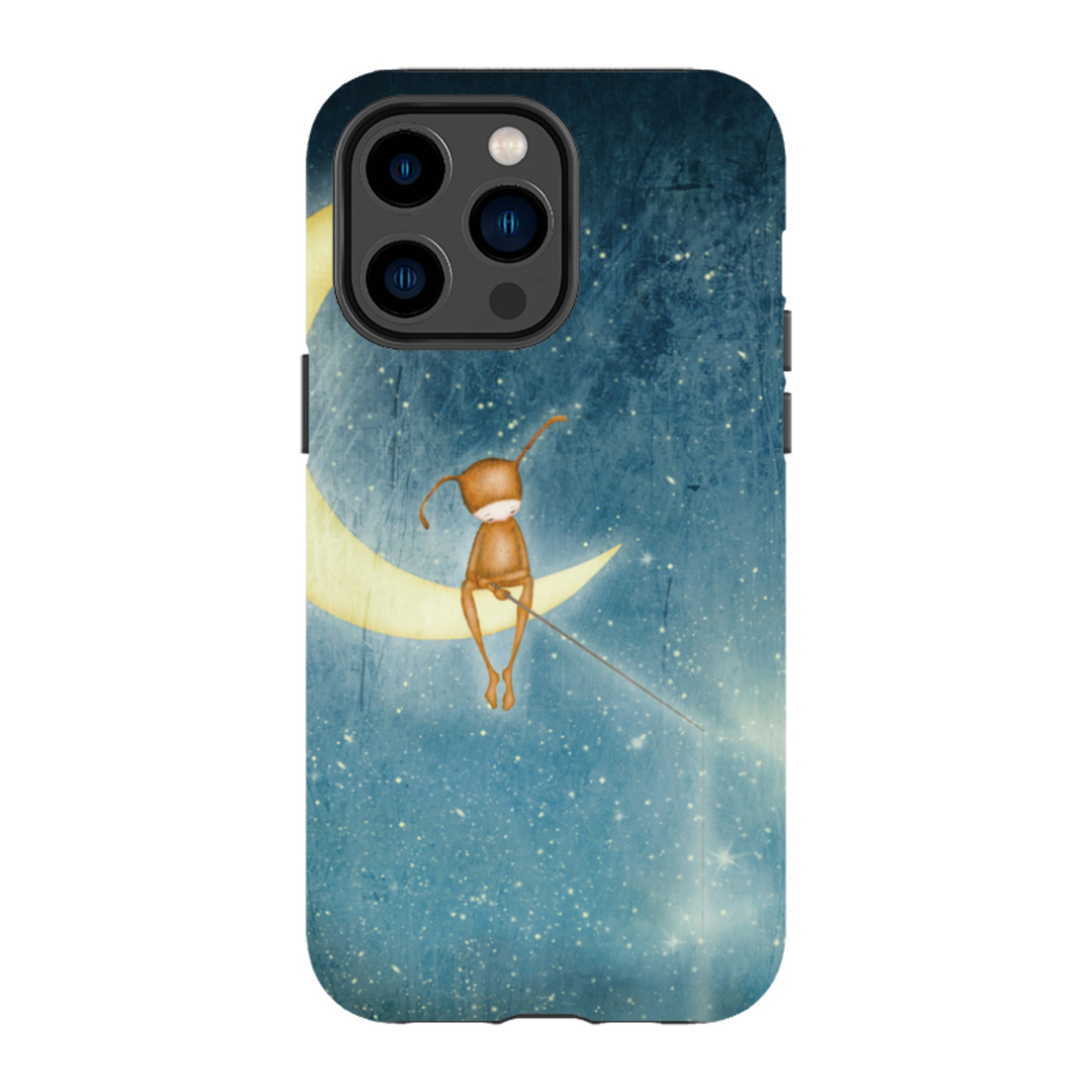 iPhone Tough Case - Fishing For Stars By Maja Lindberg