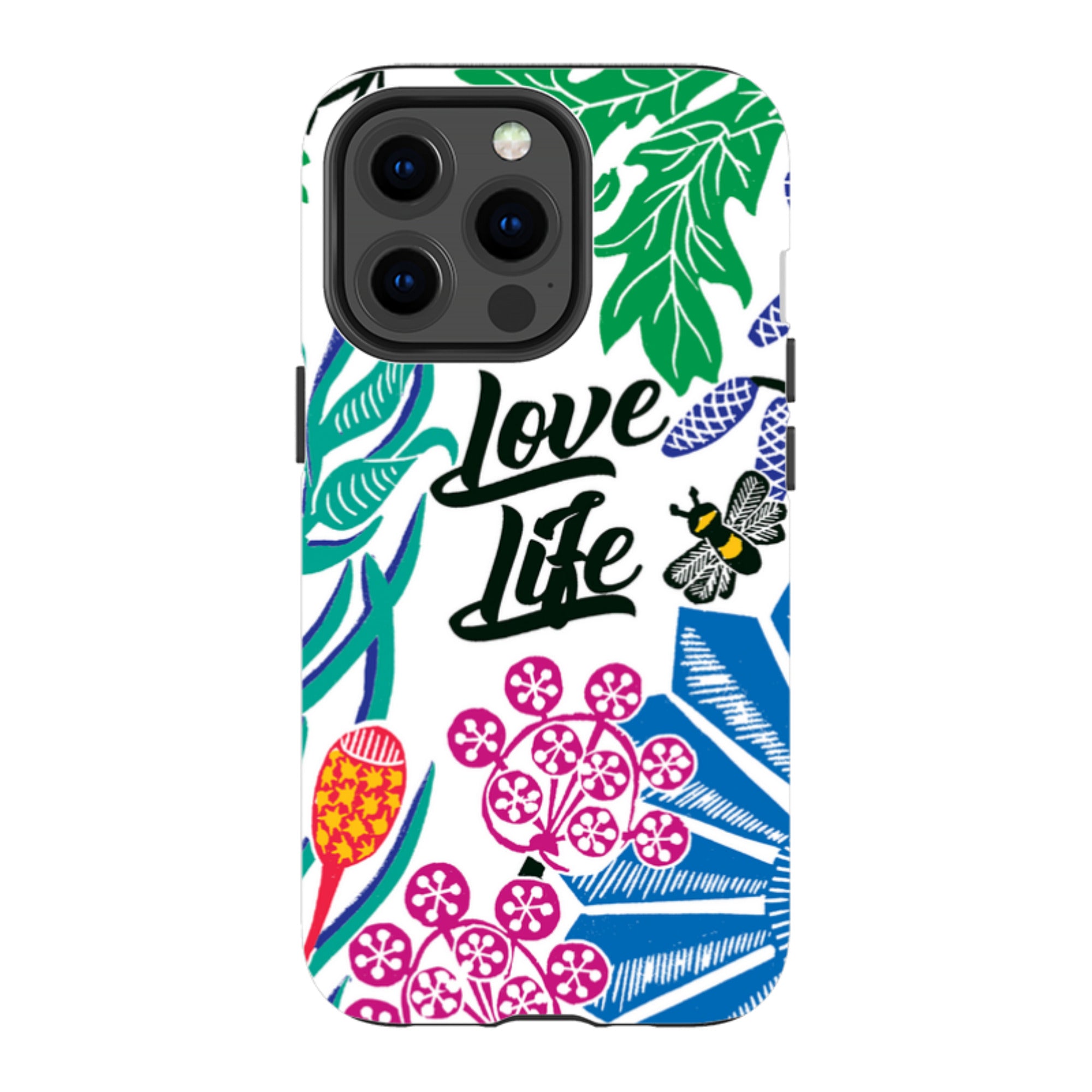 iPhone Tough Case - Love Life By Kate Heiss