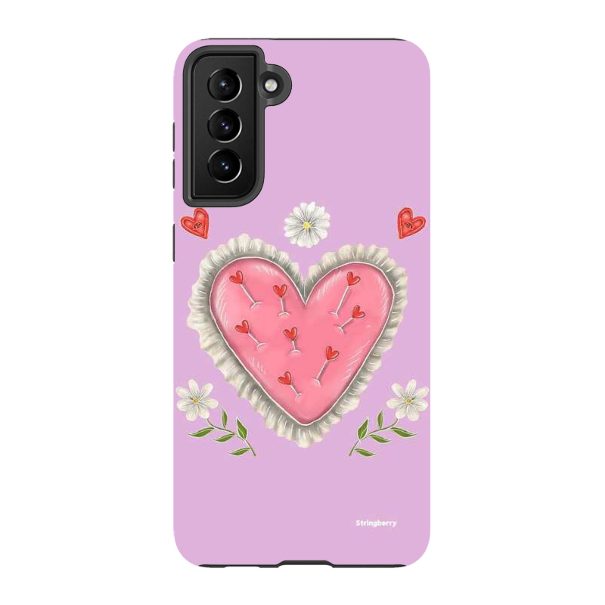 Samsung Tough Case - Heart Pin Cushion By Catherine Rowe