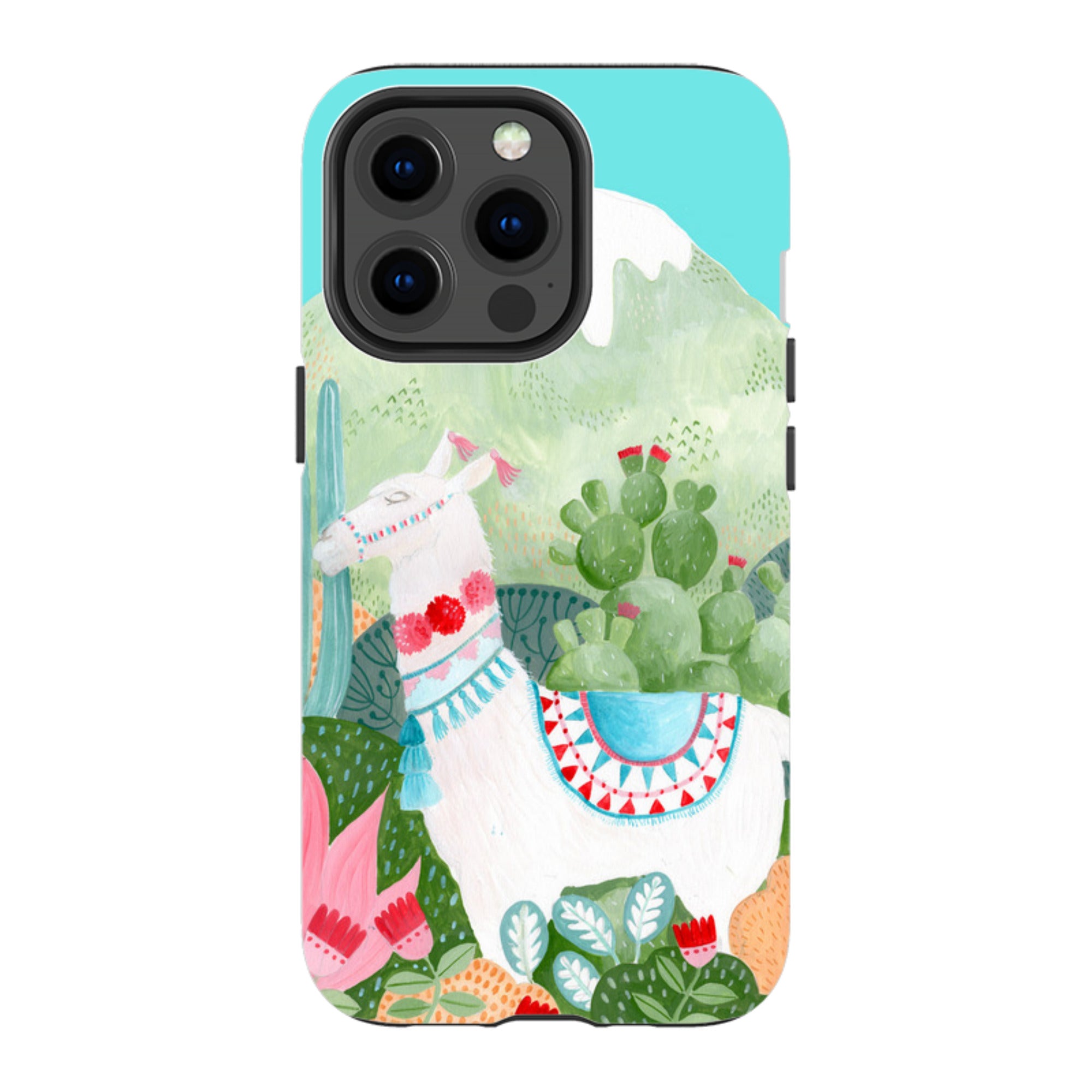 iPhone MagSafe Tough Case - Llama By Bex Parkin