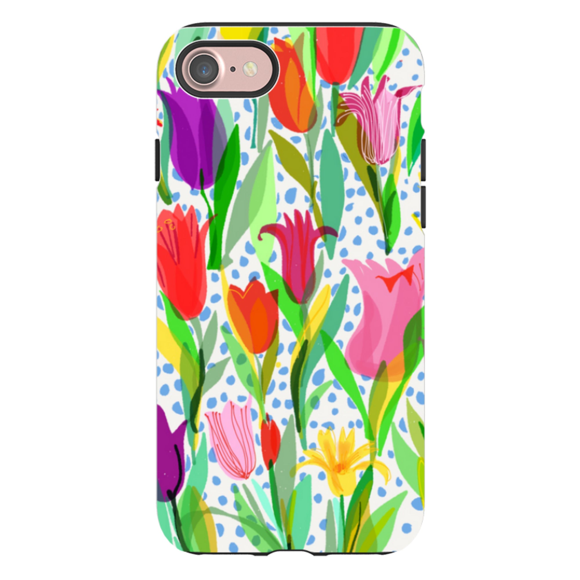 iPhone Tough Case - Tulips By Sarah Campbell