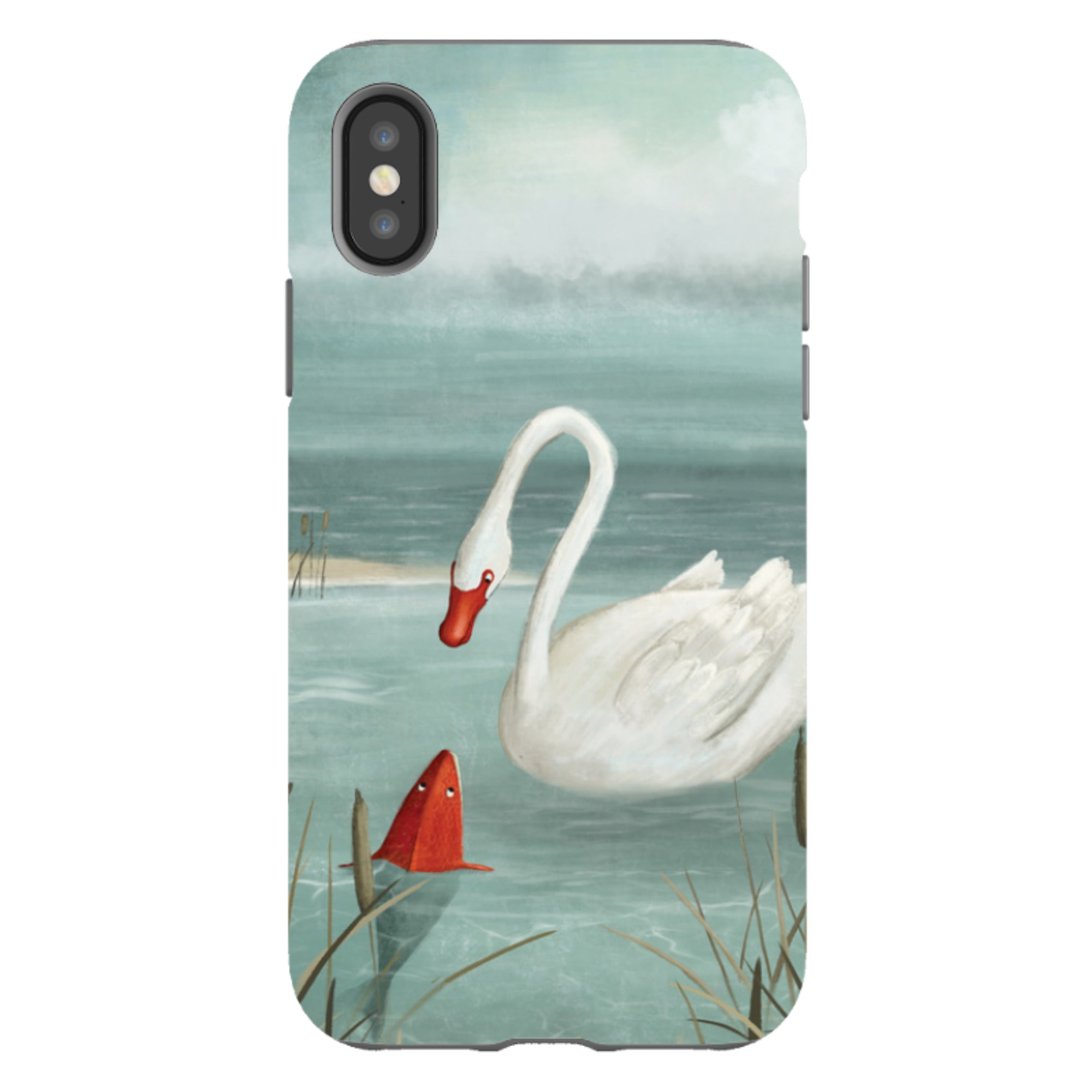 iPhone Tough Case - Swanfish By Maja Lindberg