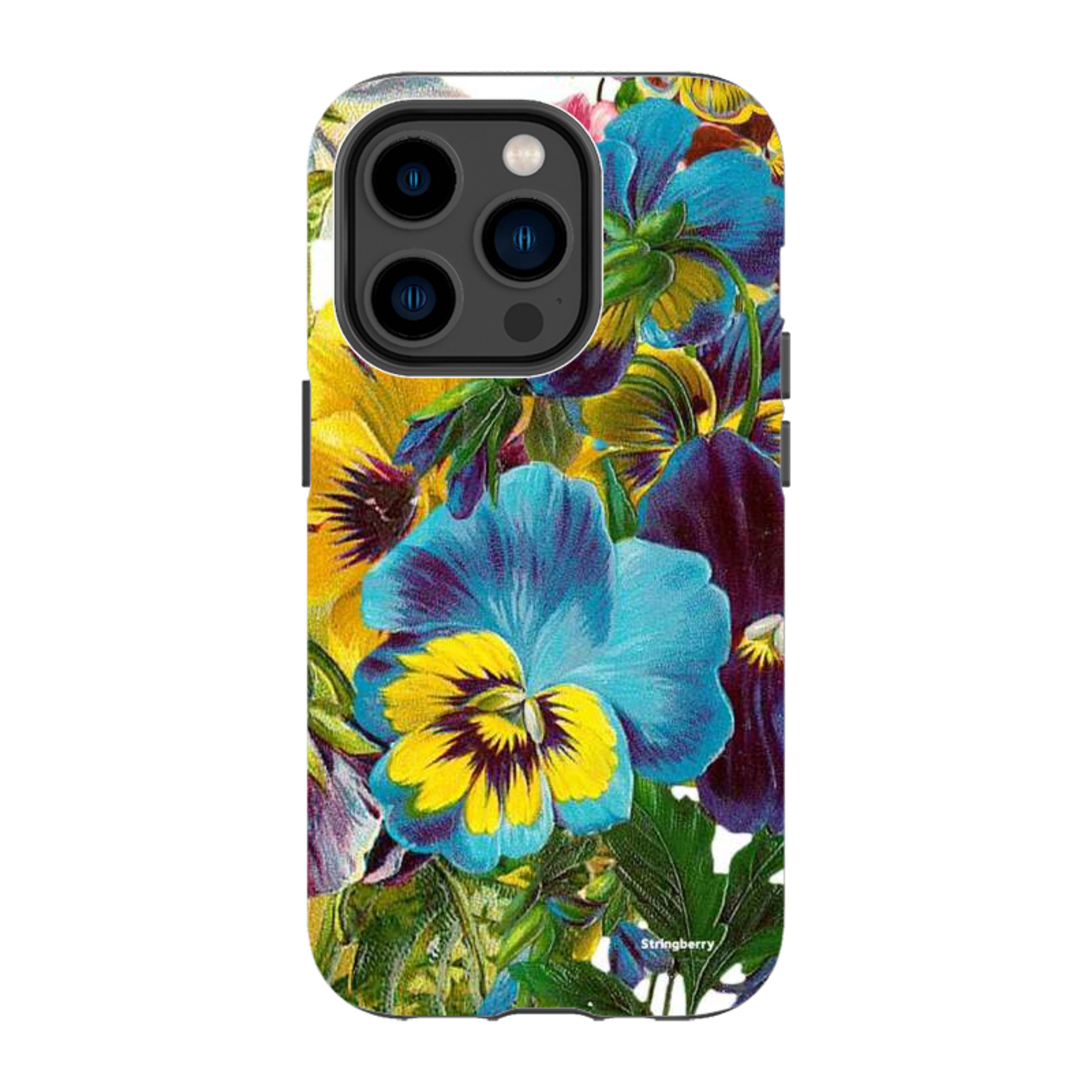 iPhone MagSafe Tough Case - Blue Garden