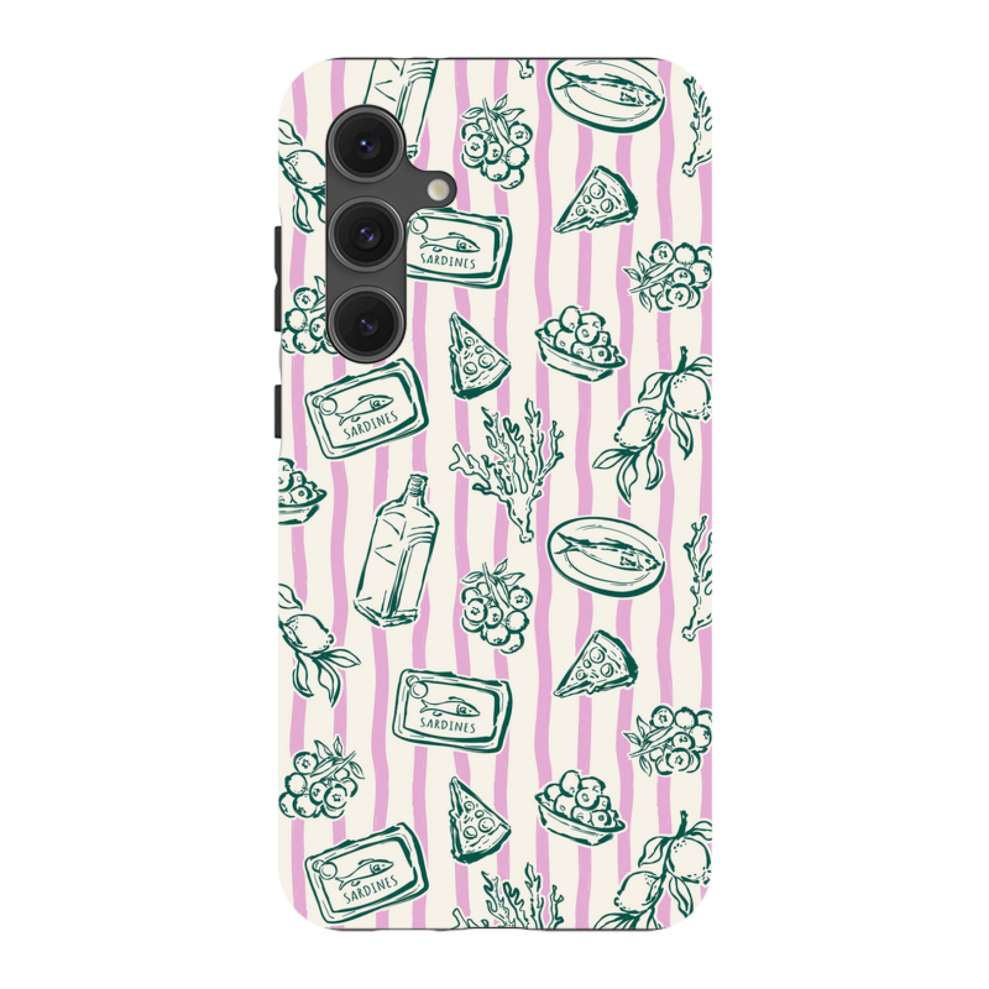 Samsung Tough Case - Sardines and Gin
