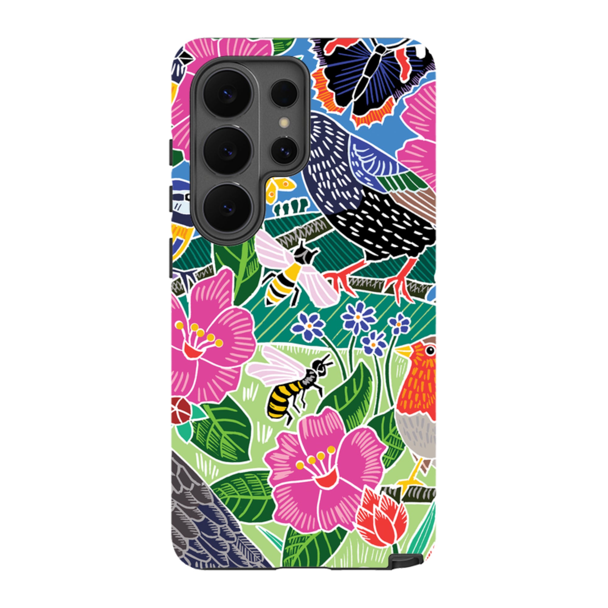 Samsung Tough Case - Garden Bird Jigsaw A By Kate Heiss