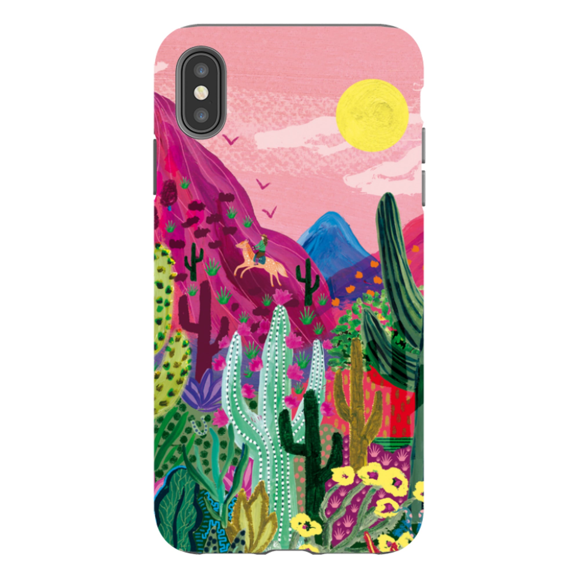 iPhone Tough Case - Desert Dreaming By Emma Frances Grant
