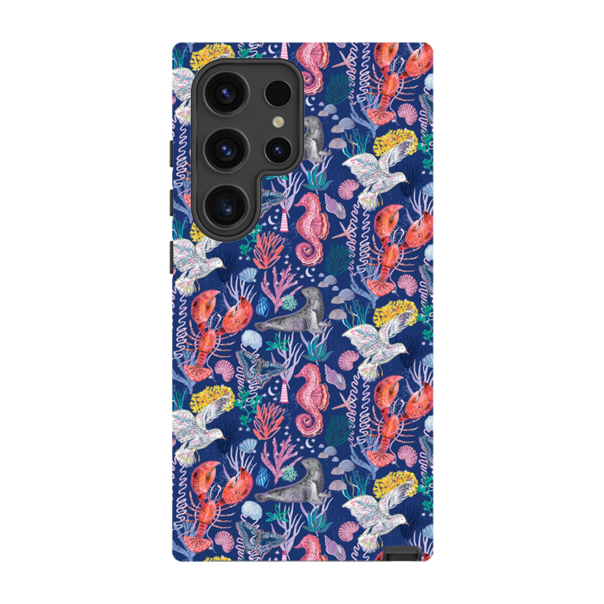 Samsung Tough  Case - Coastline Pattern C By Emma Frances Grant