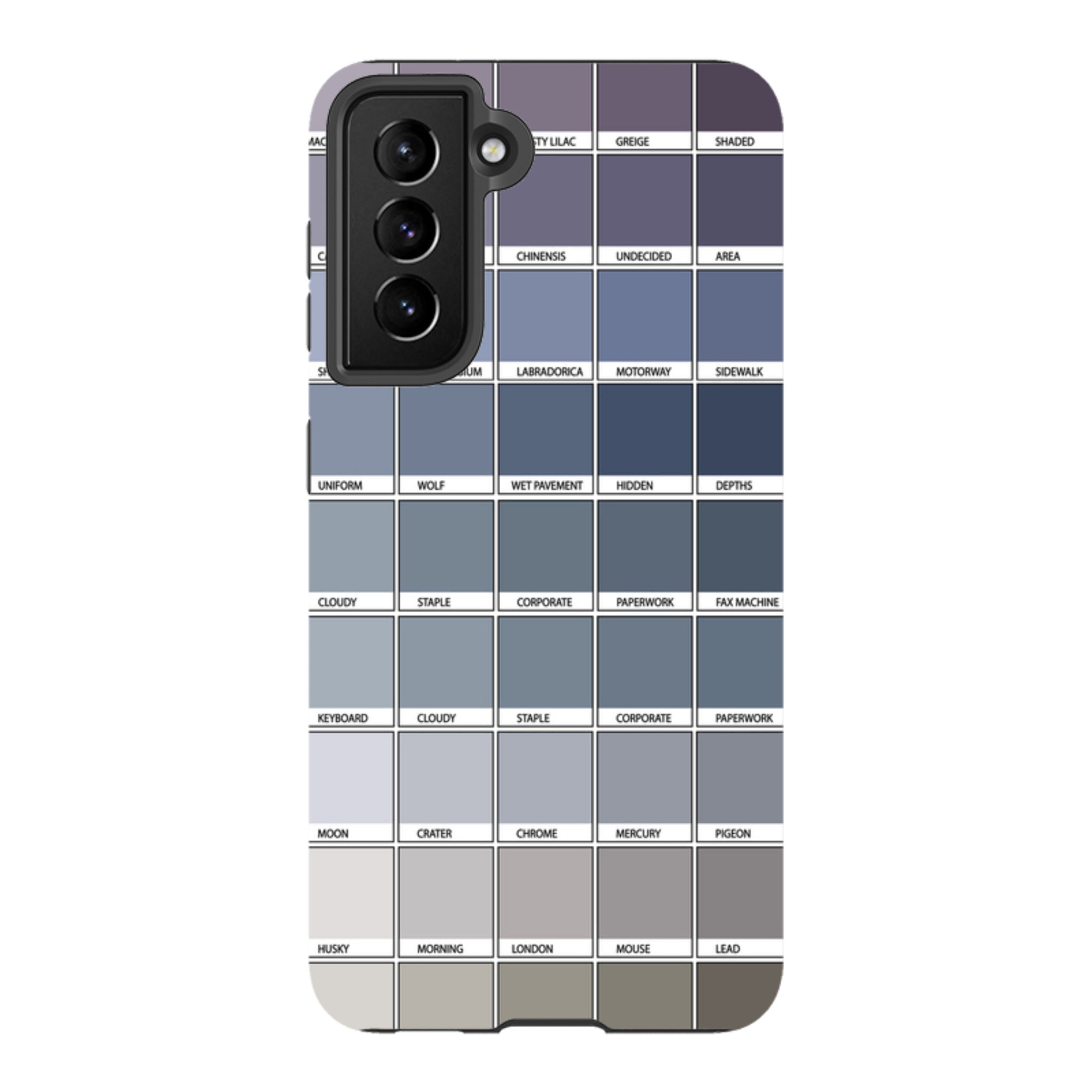 Samsung Tough Case - Grey Chromology By Kitty Joseph