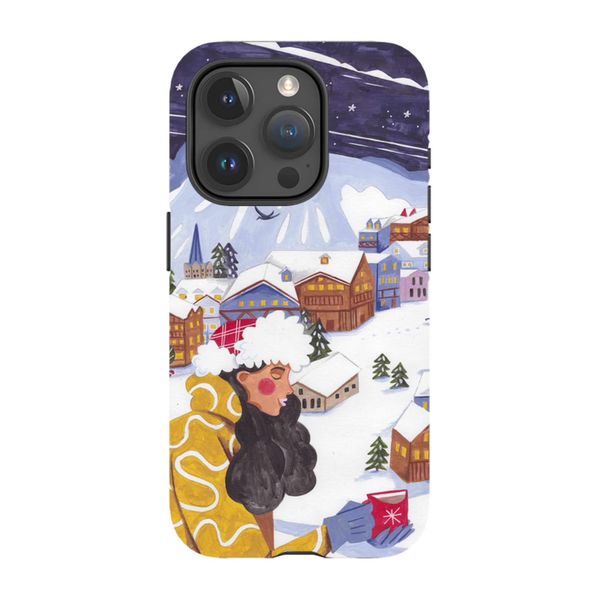 iPhone Tough Case - Courchevel By Caroline Bonne Muller