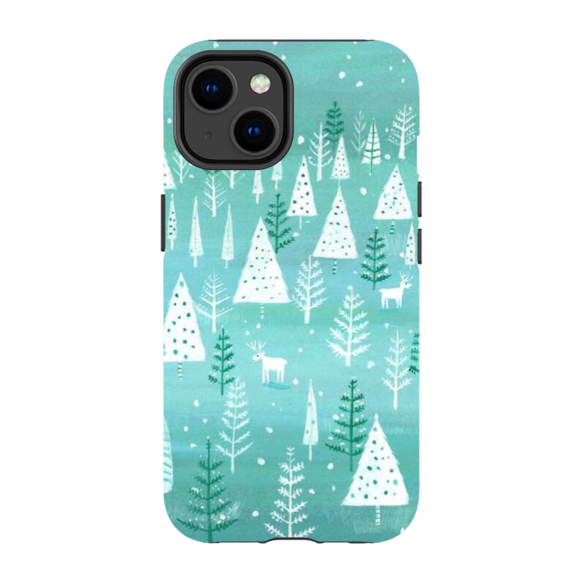 iPhone MagSafe Tough Case - Teal Tundra By Mary Stubberfield