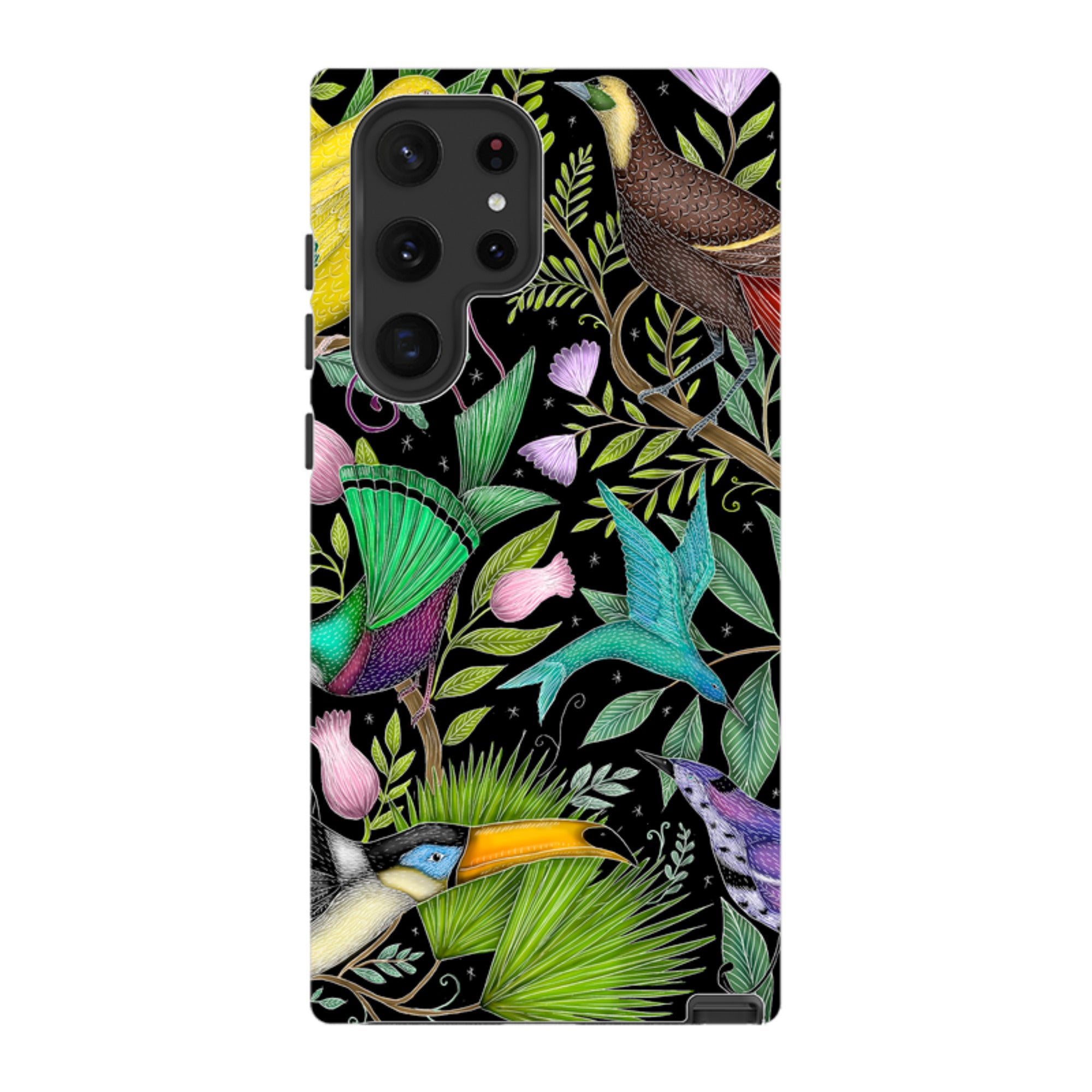 Samsung Tough Case - Exotic Birds By Catherine Rowe