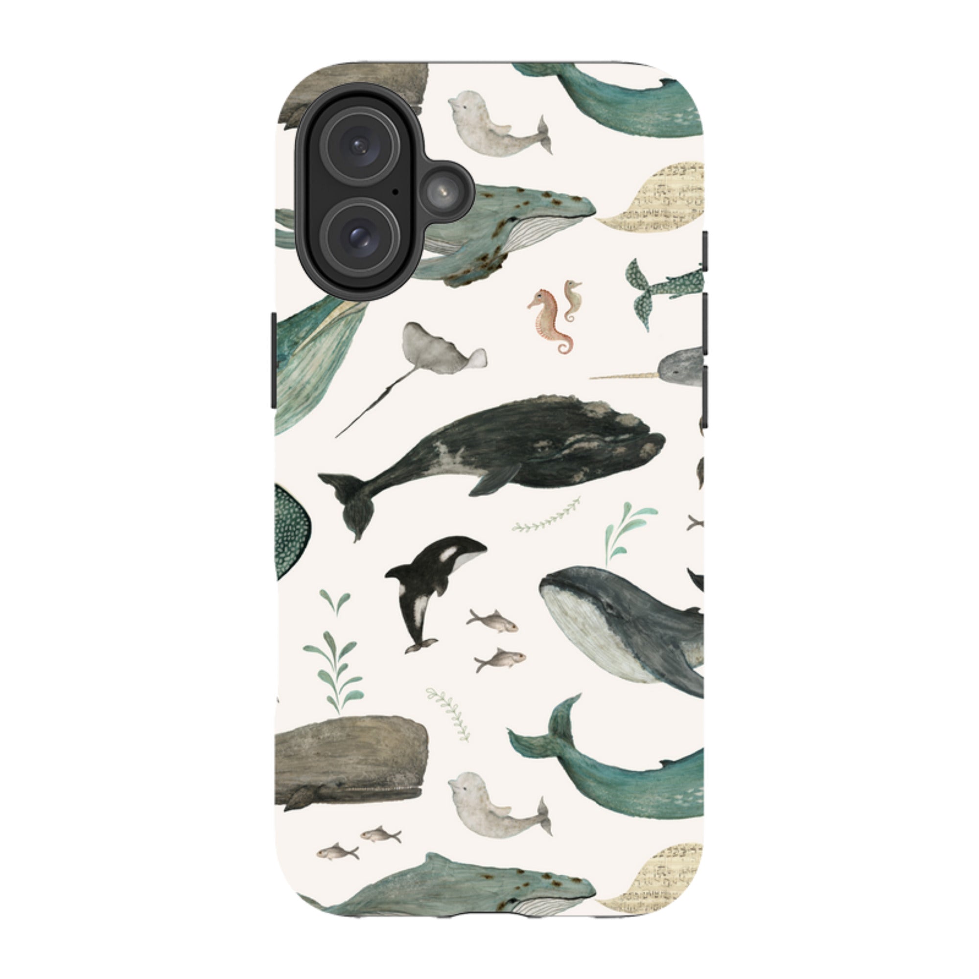 iPhone MagSafe Tough Case - Whale Song By Katherine Quinn