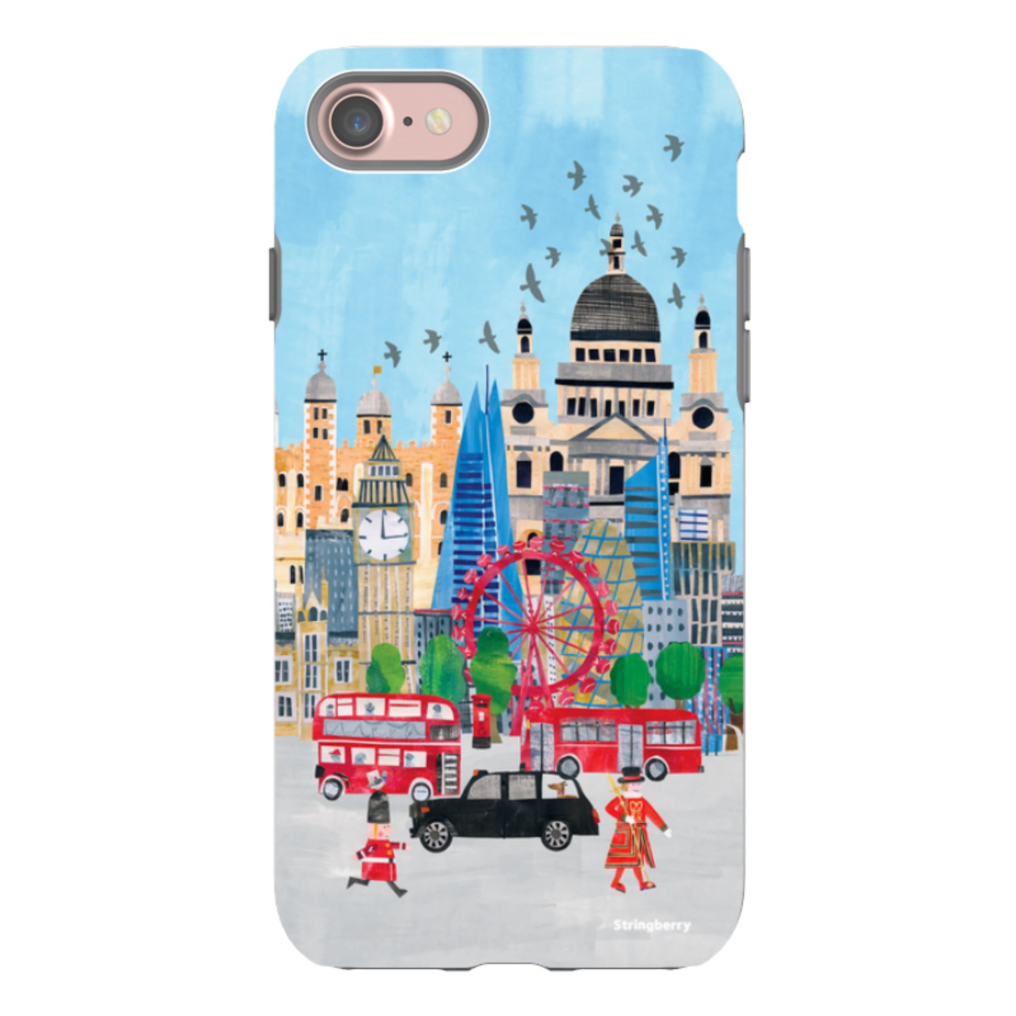 iPhone Tough Case - Spring In London By Tracey English