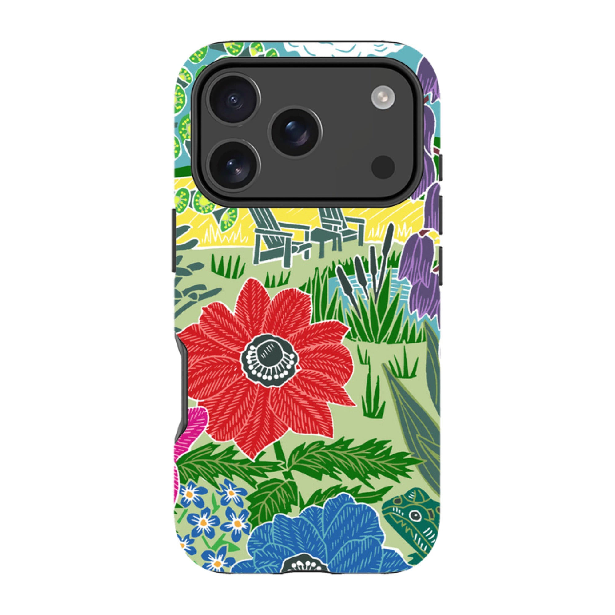 iPhone Tough Case - Camassias By kate Heiss