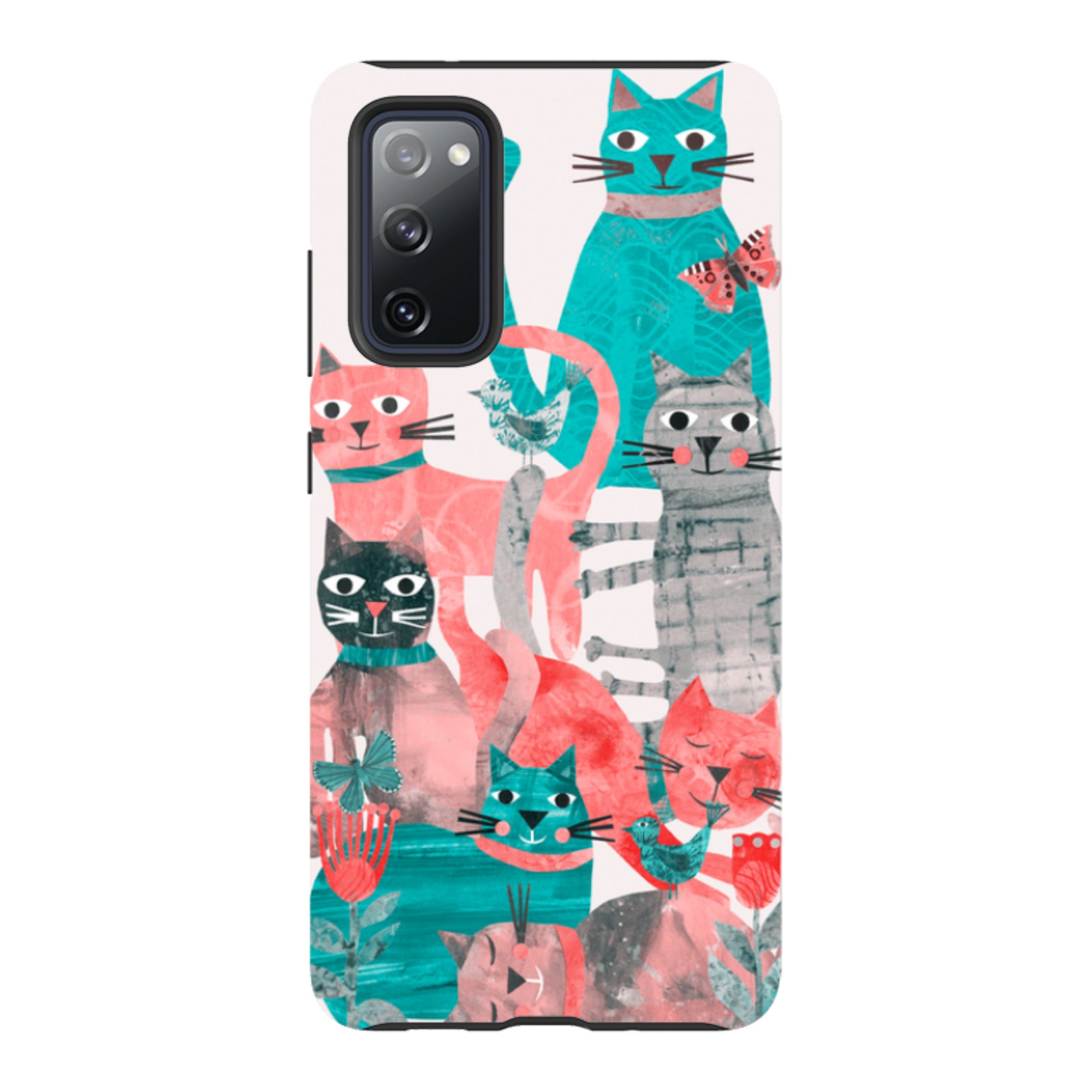 Samsung Tough  Case - Cat Party II By Tracey English