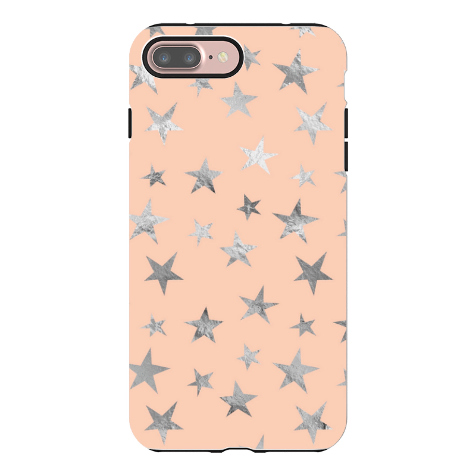 iPhone Tough Case - Pale and Silver Stars
