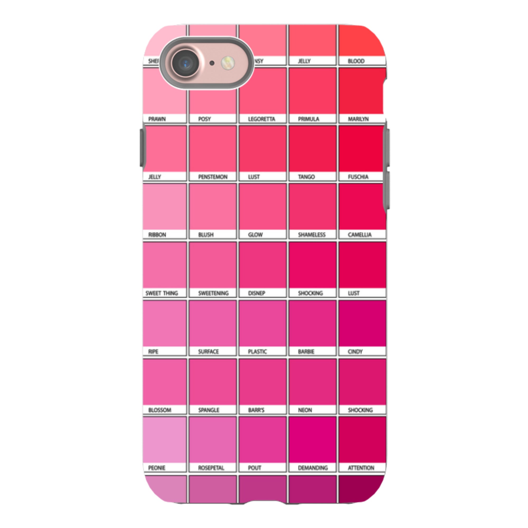 iPhone Tough Case - Pink Chromology By Kitty Joseph