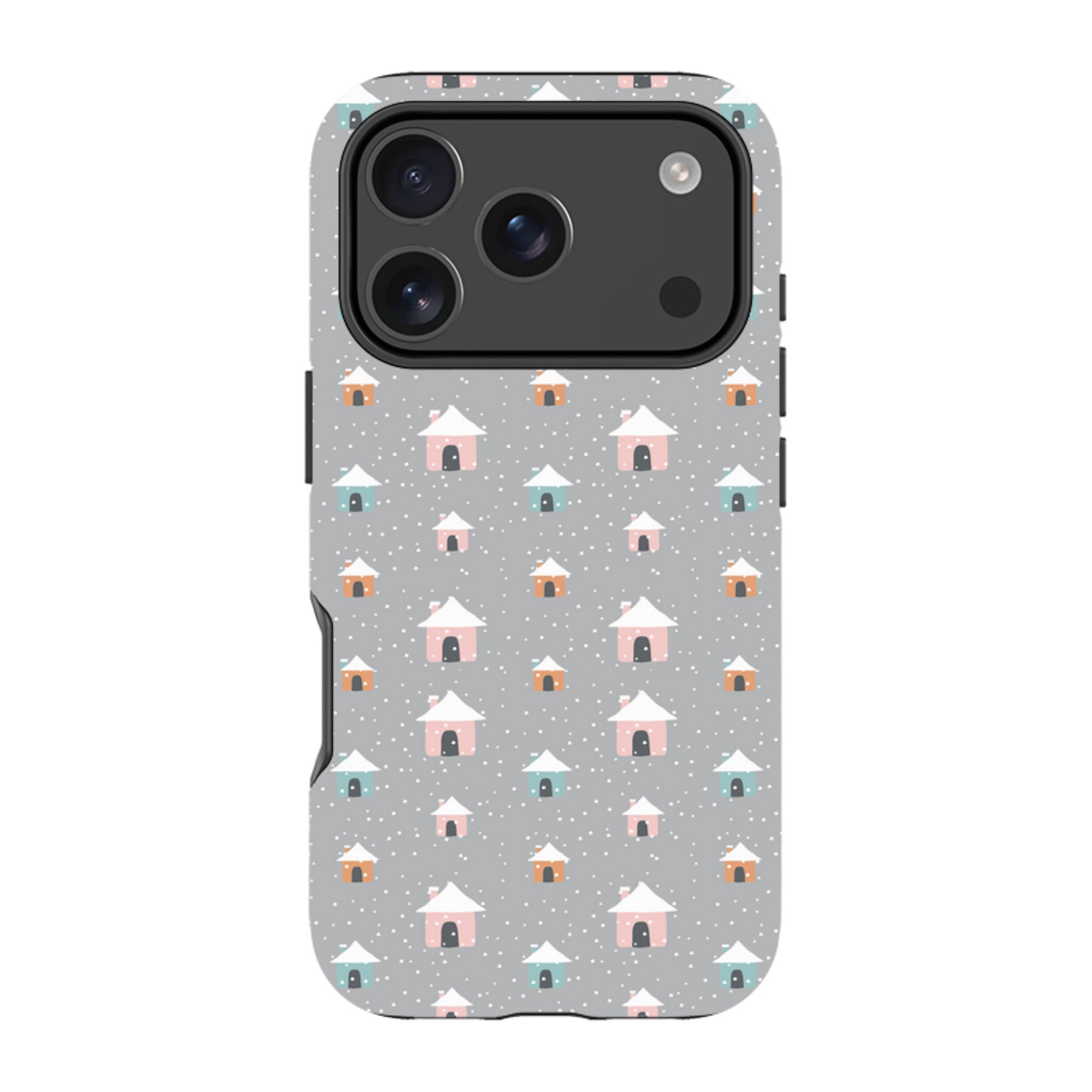 iPhone Tough Case - House Pattern