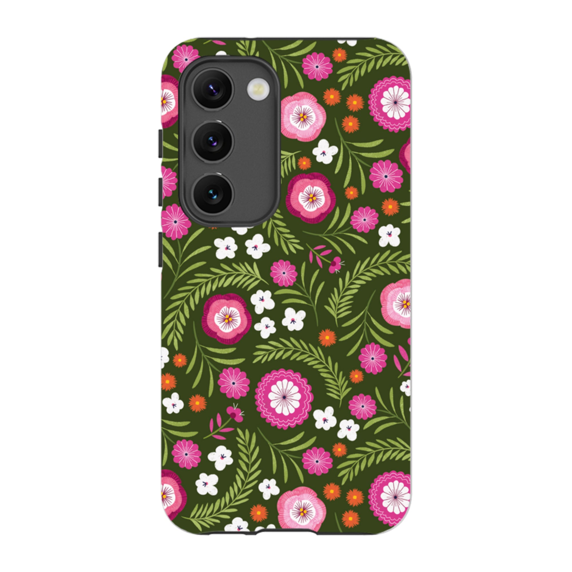 Samsung Tough Case - Posy Garden II By Ali Brookes