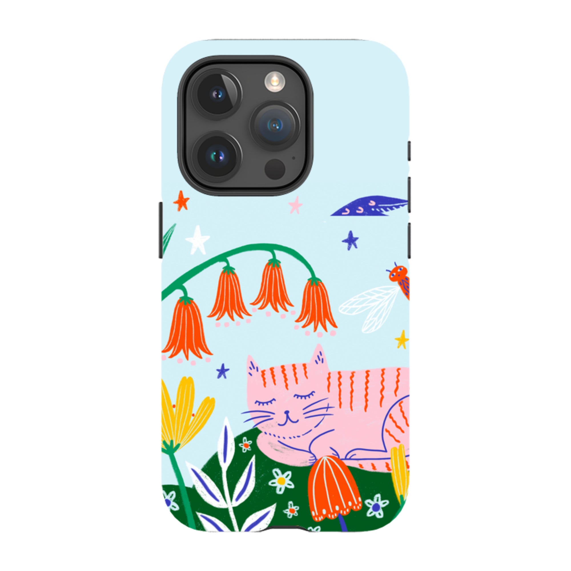 iPhone Tough Case - Cat By Lee Foster Wilson