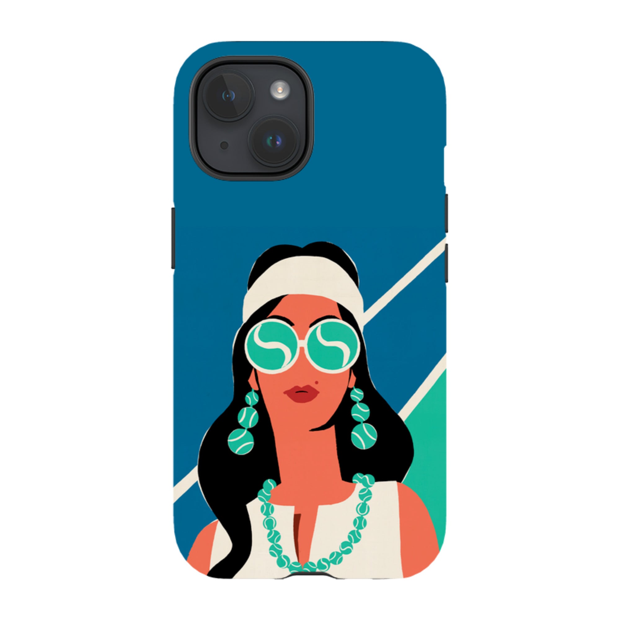 iPhone Tough Case - Tennis Fashion