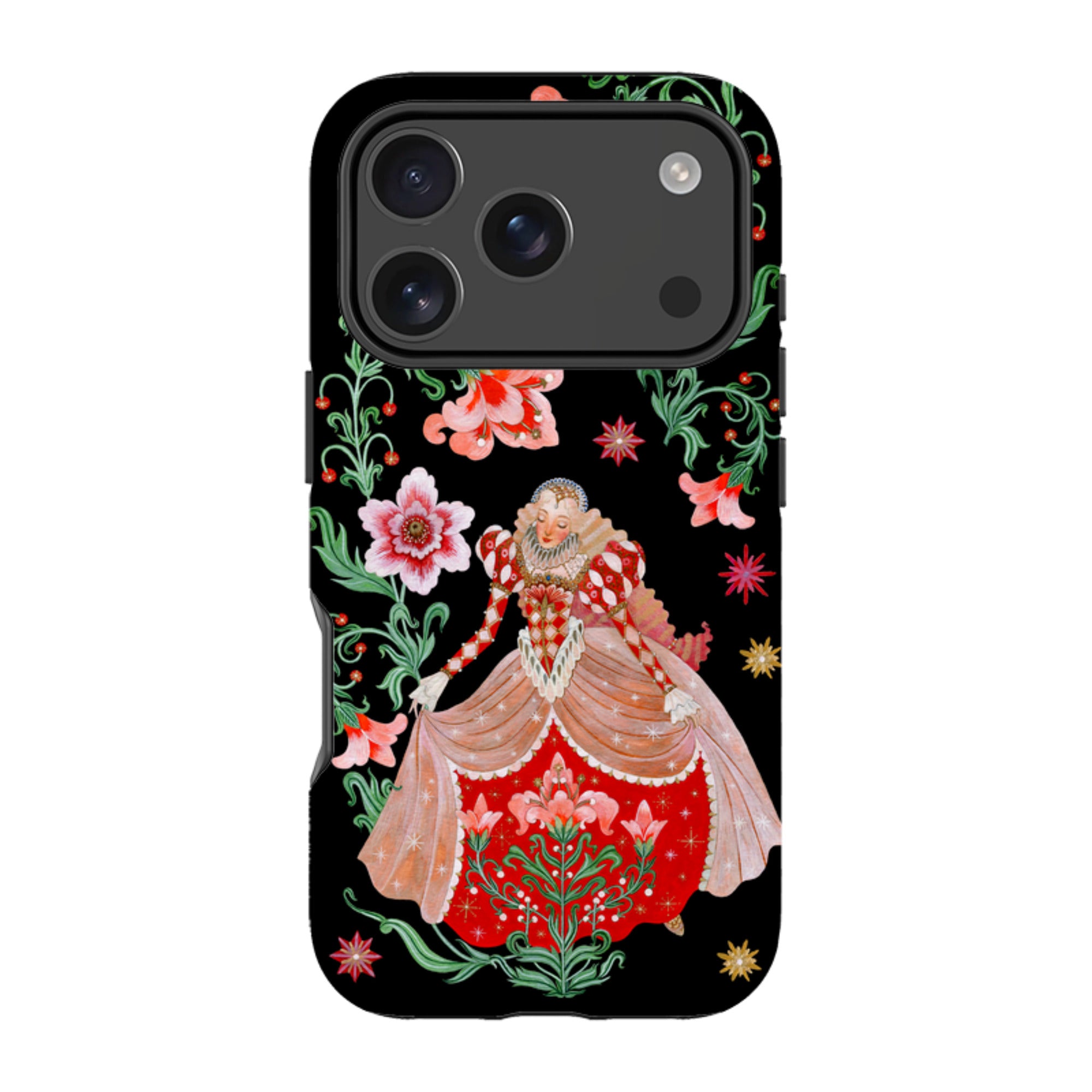 iPhone Tough  Case - Nine Ladies Dancing By Maria Matos