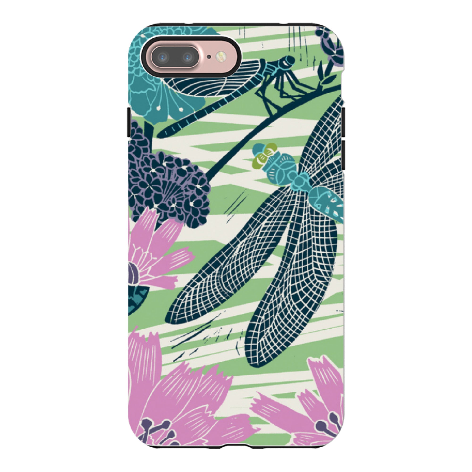 iPhone Tough Case - Dragonflies By kate Heiss