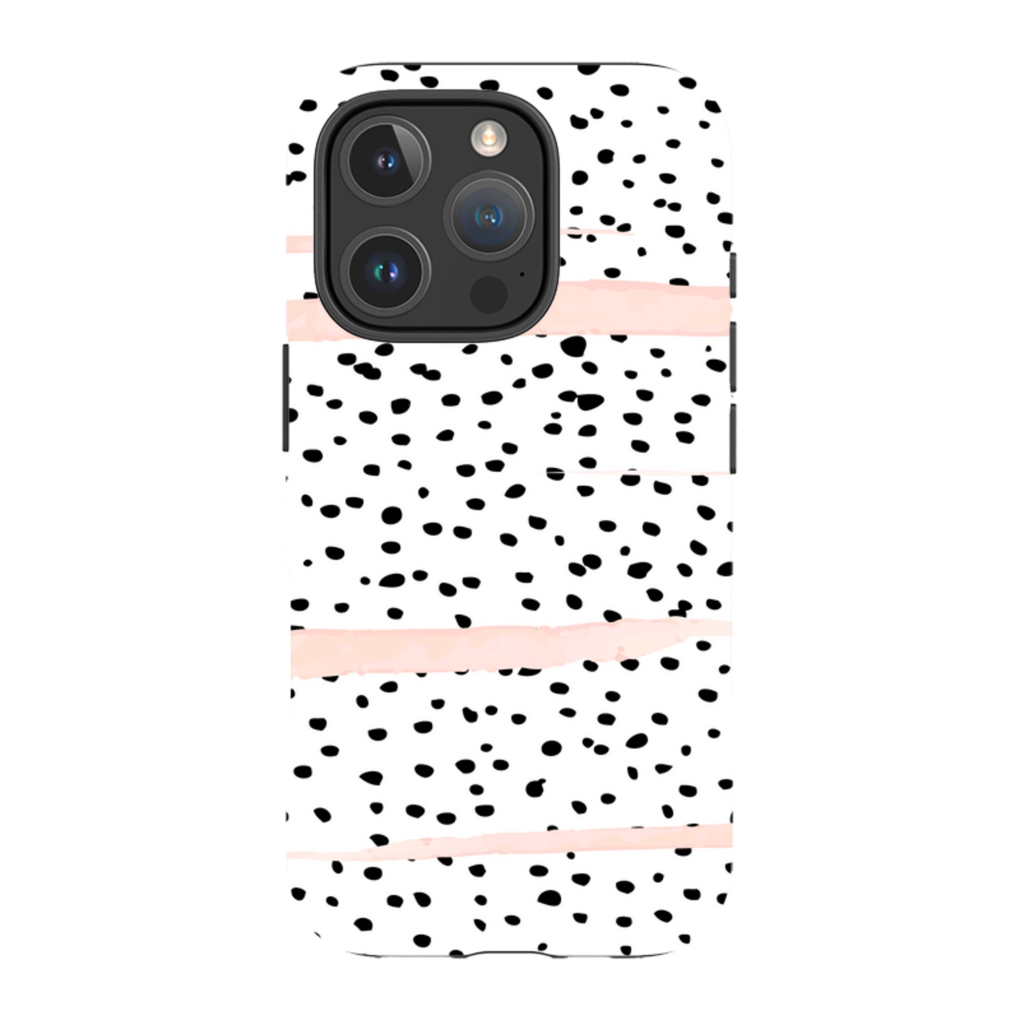 iPhone Tough Case - Dots And Blush