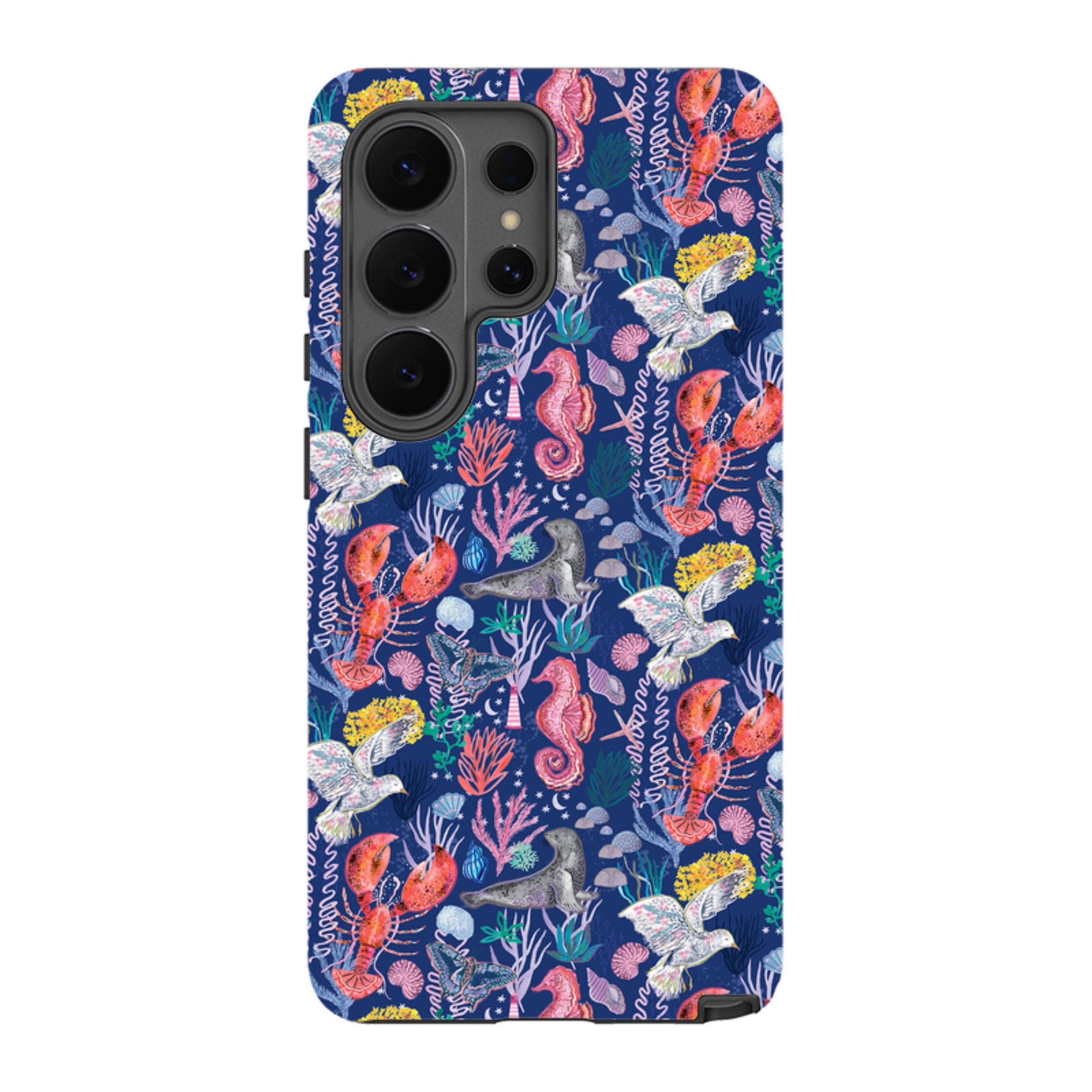 Samsung Tough  Case - Coastline Pattern C By Emma Frances Grant