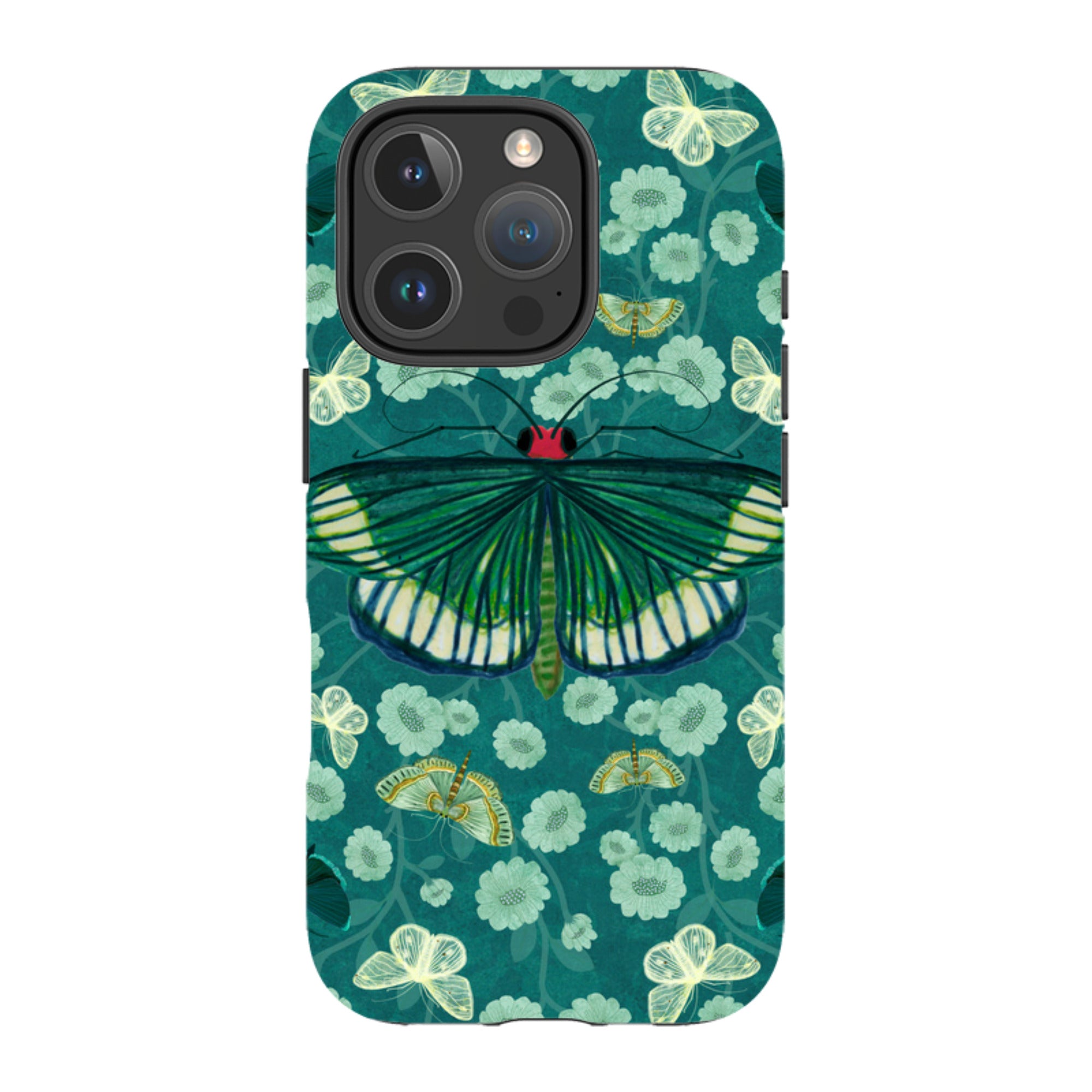 iPhone Tough Case - Big Moth 2 By Katherine Quinn