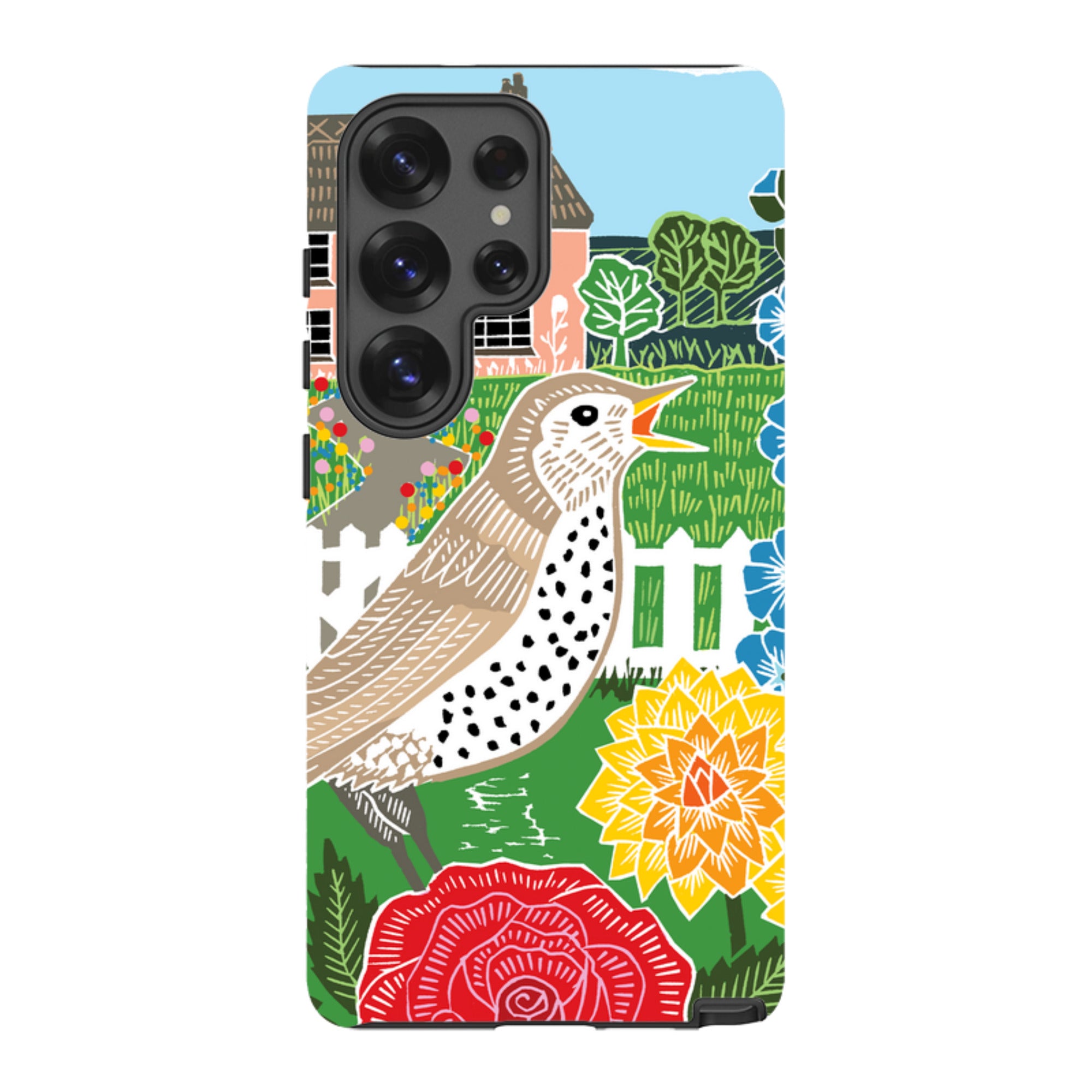 Samsung Tough Case - Cottage Garden By Kate Heiss