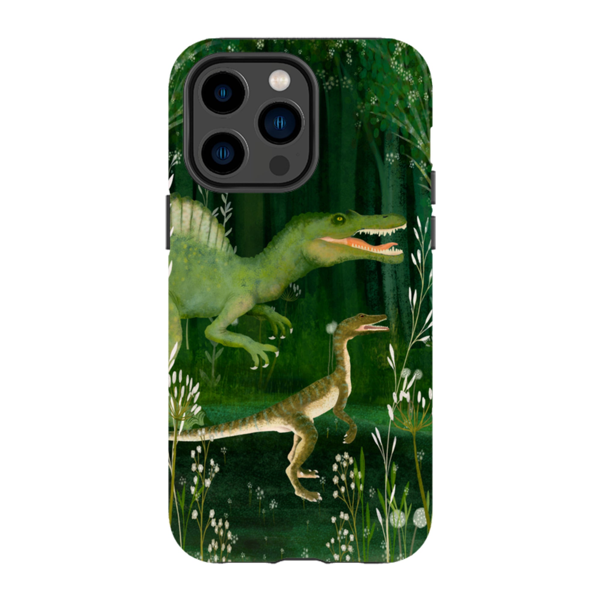 iPhone Tough Case - Dino Park II By Katherine Quinn