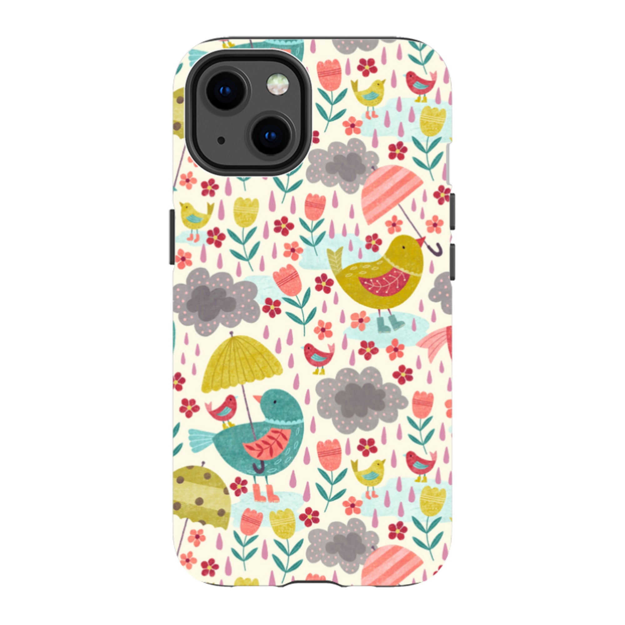 iPhone Tough Case - Rain Birds By Suzy Taylor