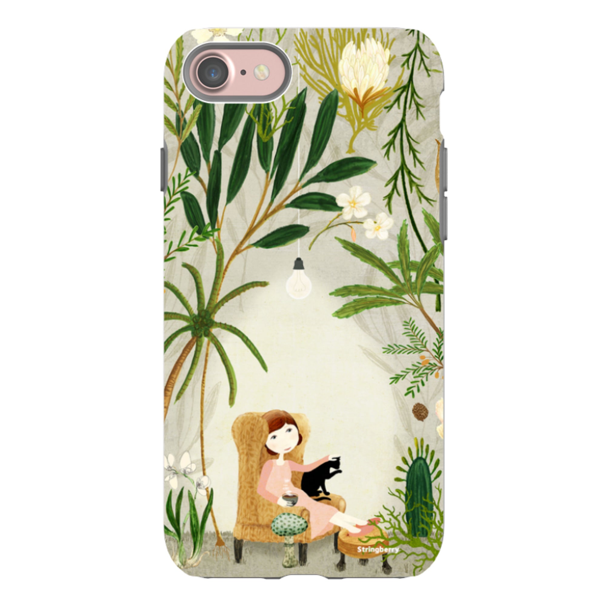 iPhone Tough Case - Imaginarium Garden I By Katherine Quinn