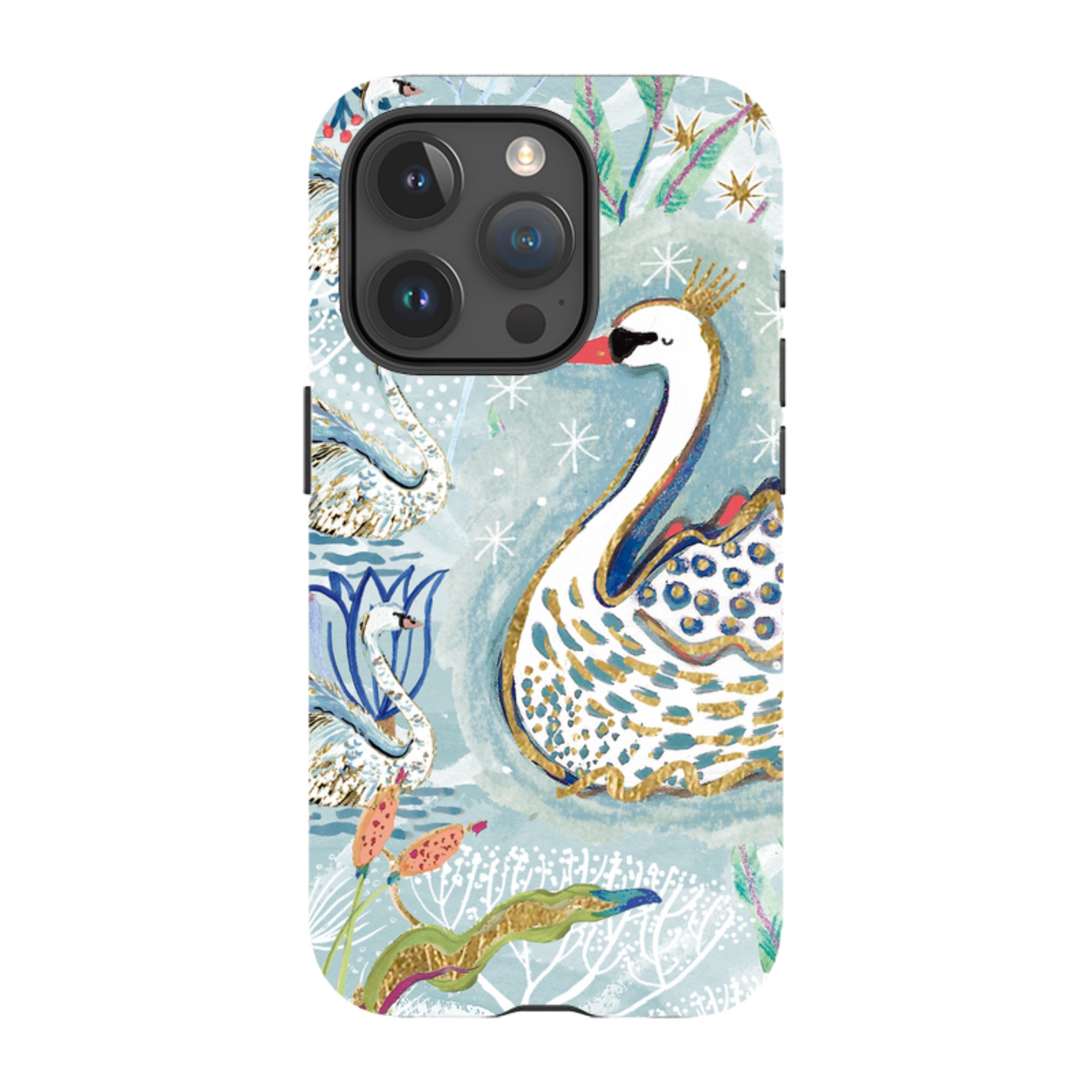 iPhone Tough Case - Seven Swans II By Emma Frances Grant