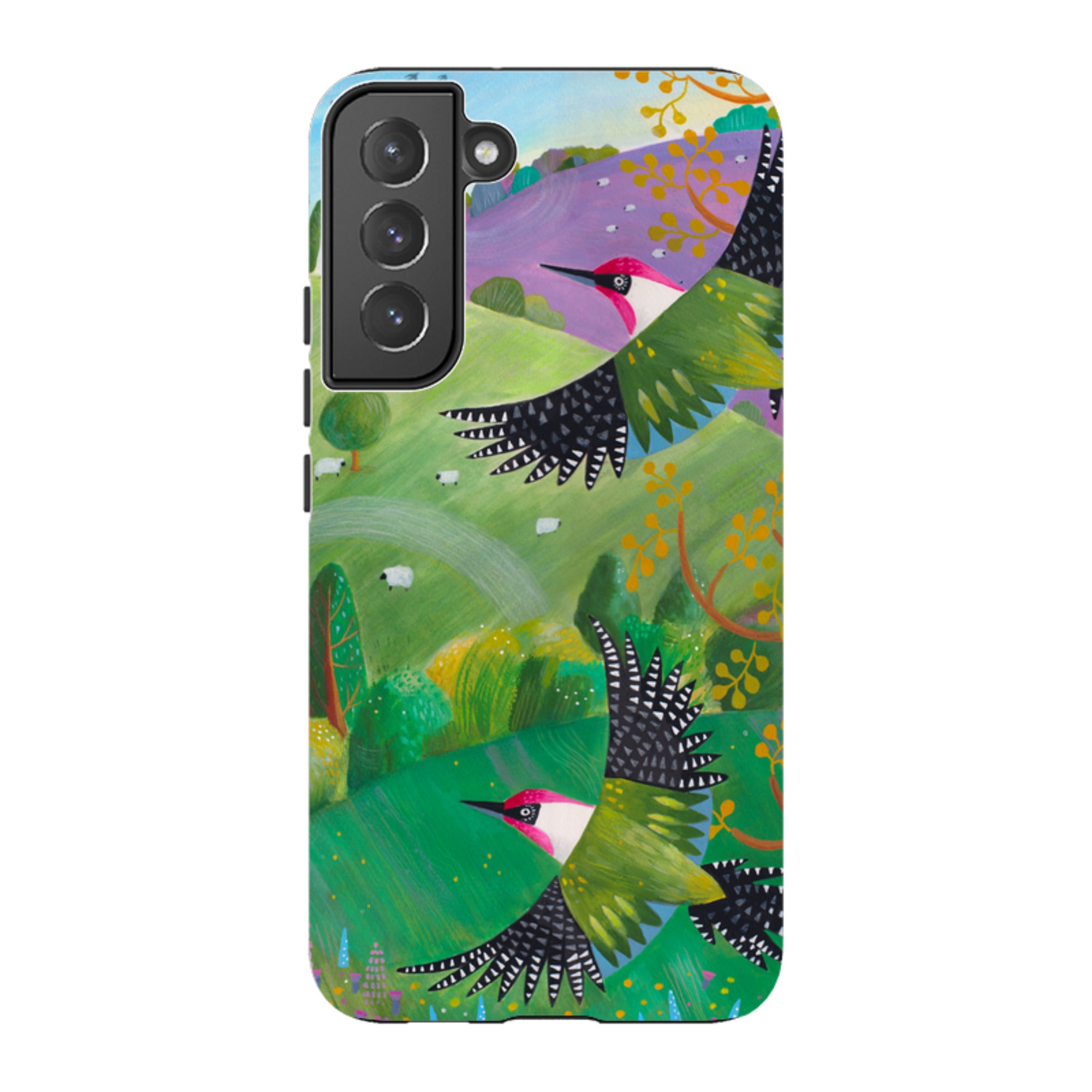 Samsung Tough Case - Woodpeckers By Bex Parkin