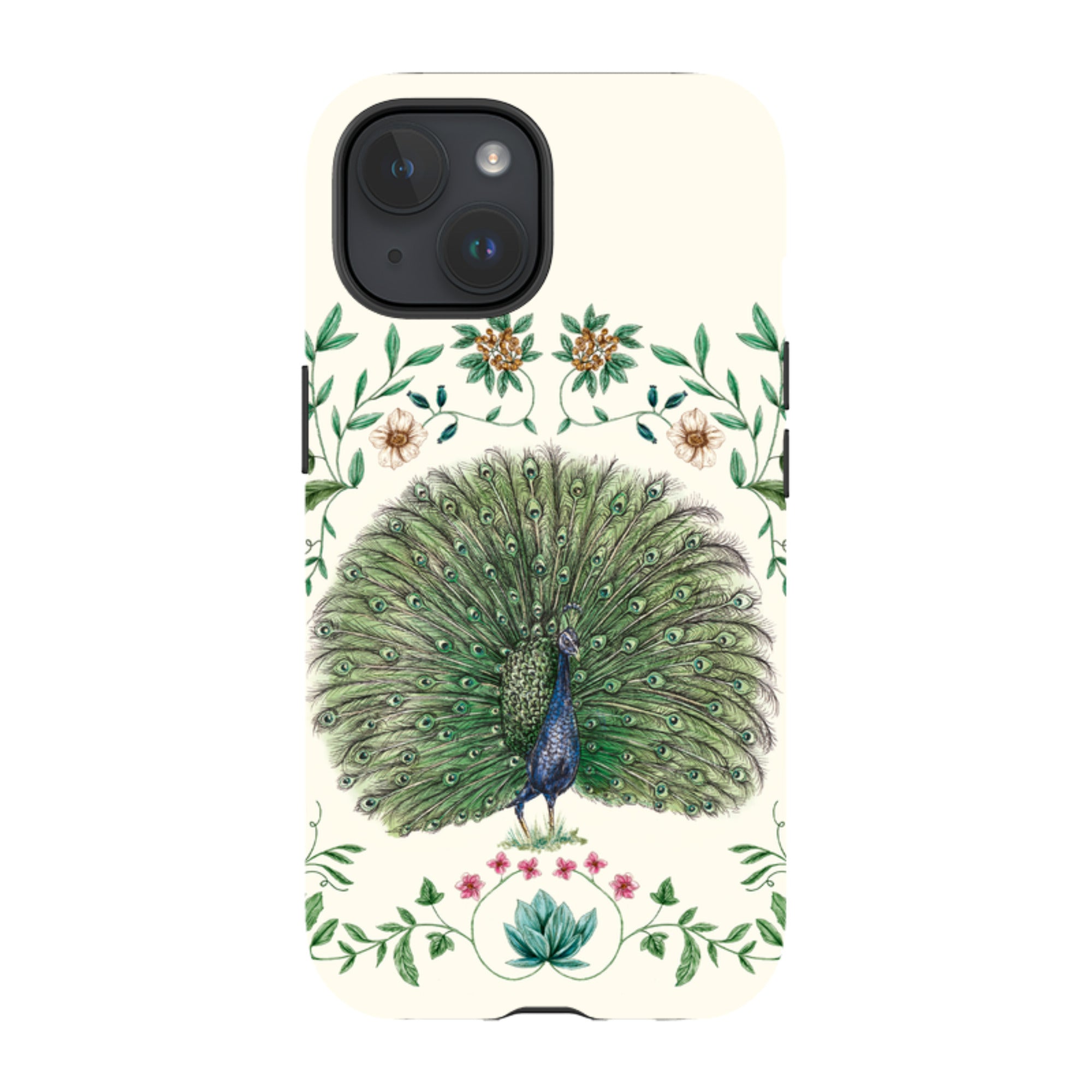 iPhone Tough Case - Peacock By Jade Mosinski