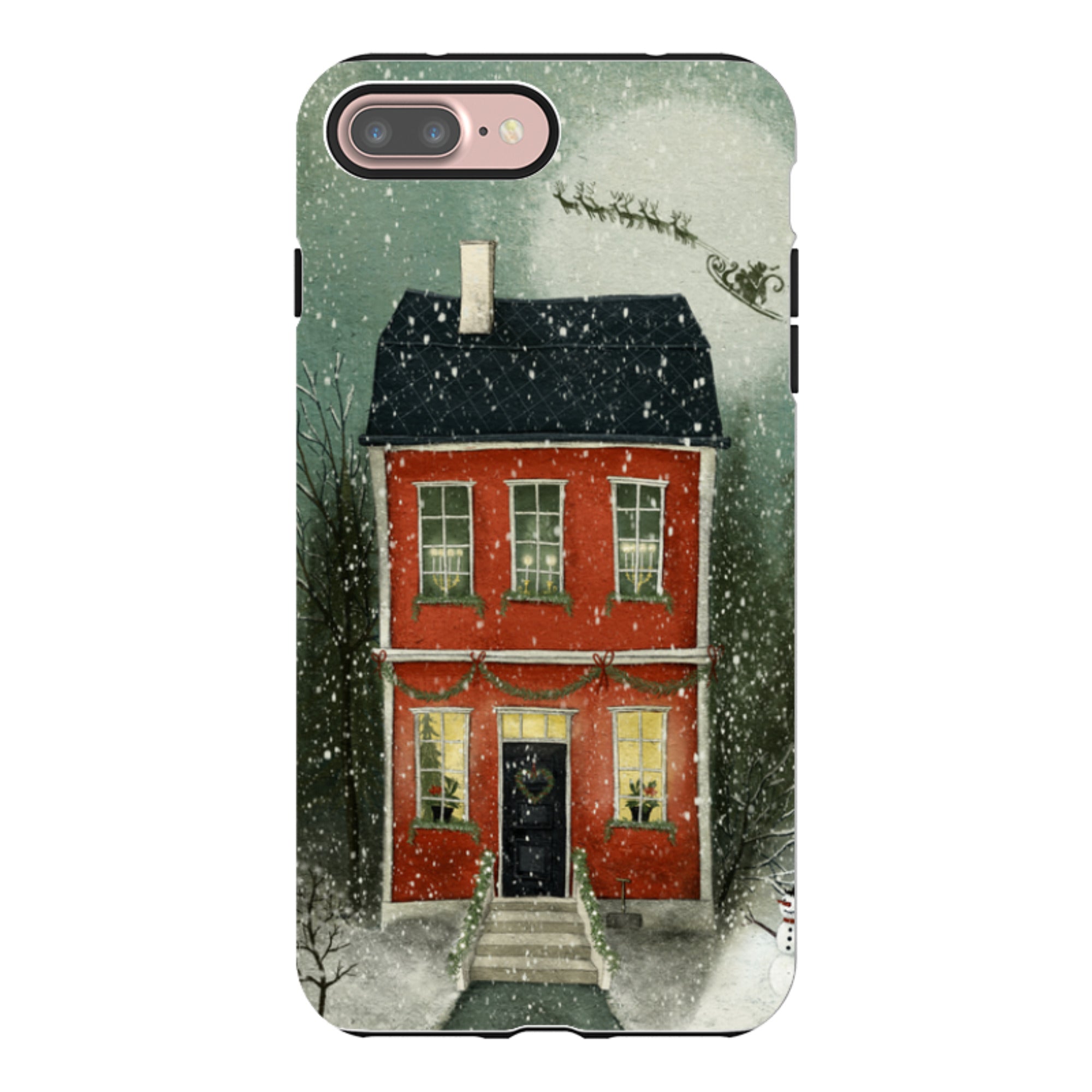 iPhone Tough Case - Night Before Christmas By Maja Lindberg