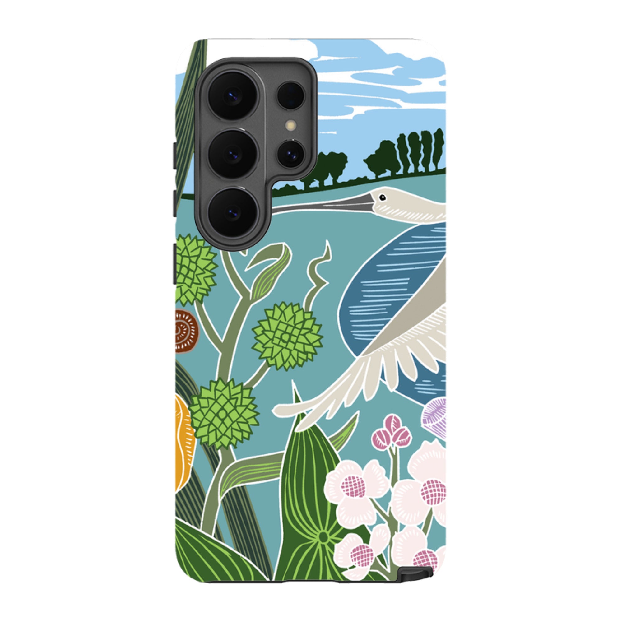 Samsung Tough Case - Spoonbill By Kate Heiss